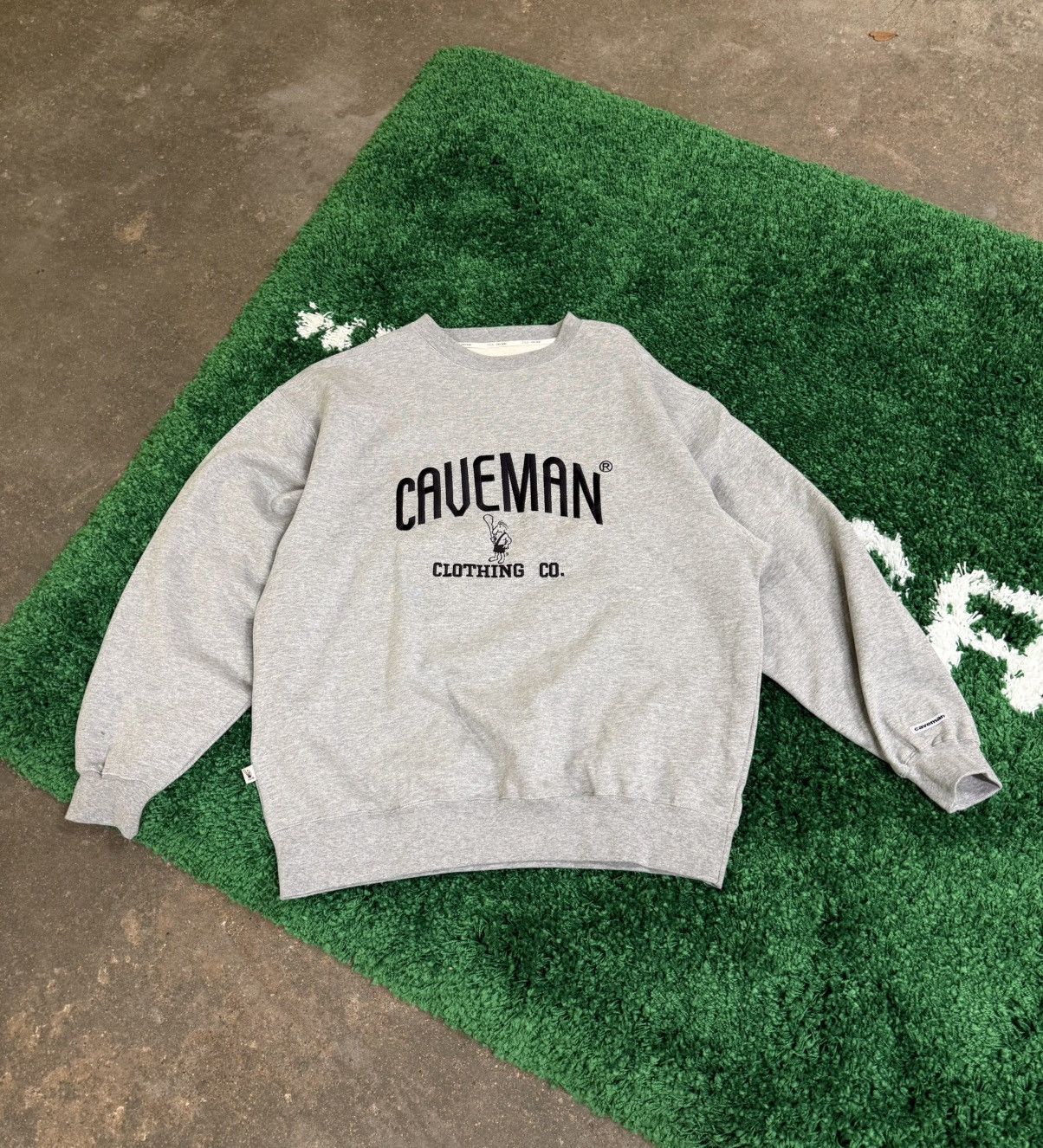 Vintage Caveman Clothing Co. Sweatshirt Grey Sz. Large Size US L / EU 52-54 / 3 - 2 Thumbnail