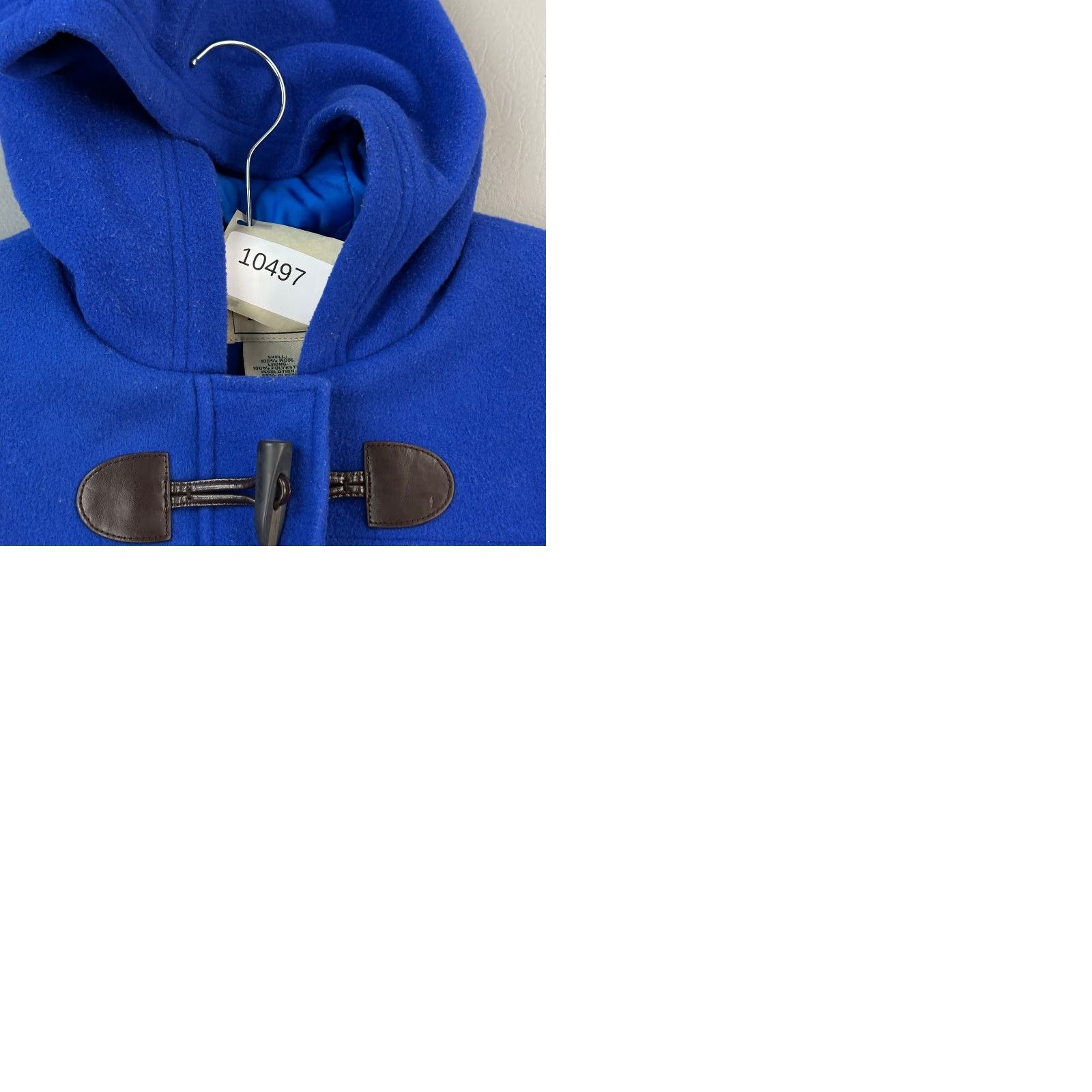 Vintage VINTAGE LL Bean Duffle Coat Women’s 4 Petite Blue Bellandi Lambswool Toggle Coat Size S / US 4 / IT 40 - 9 Thumbnail