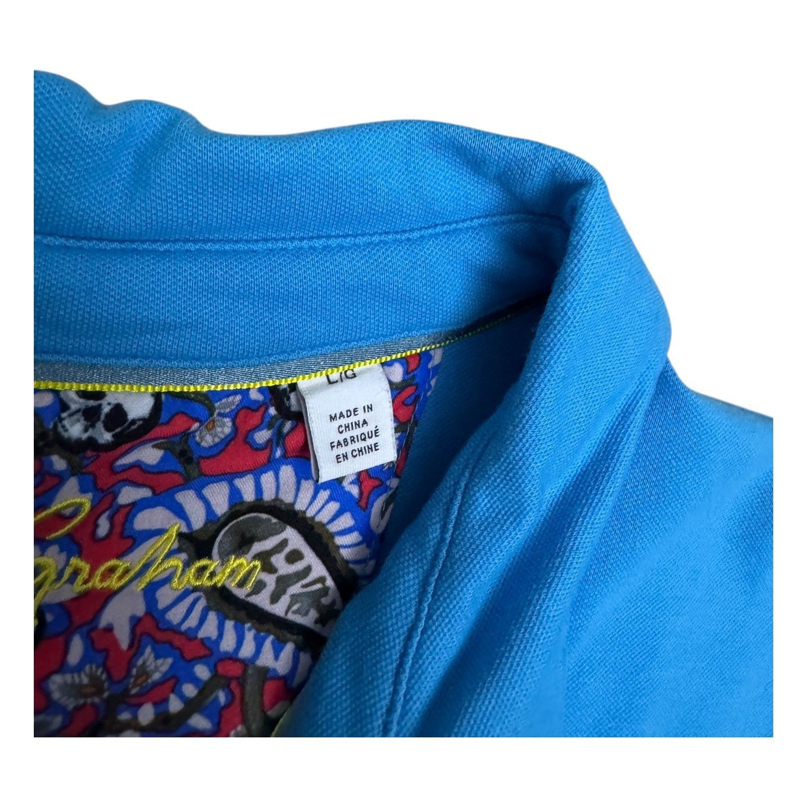 Robert Graham ROBERT GRAHAM Luxury Casual Golf Polo Tee Shirt Large Size US L / EU 52-54 / 3 - 3 Thumbnail