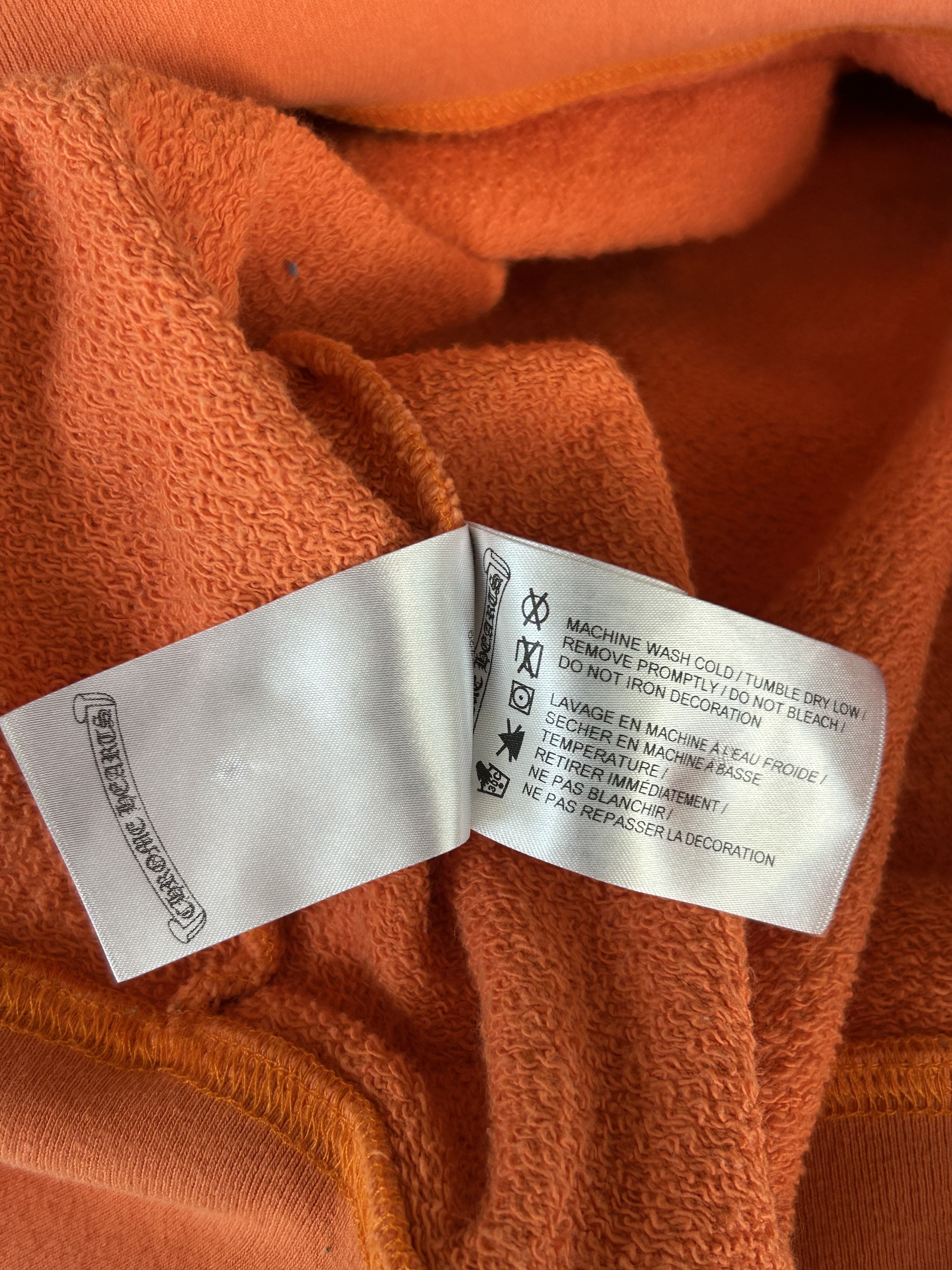 Chrome Hearts Chrome Hearts Orange & Black Dagger Logo Sweater Size US S / EU 44-46 / 1 - 5 Thumbnail