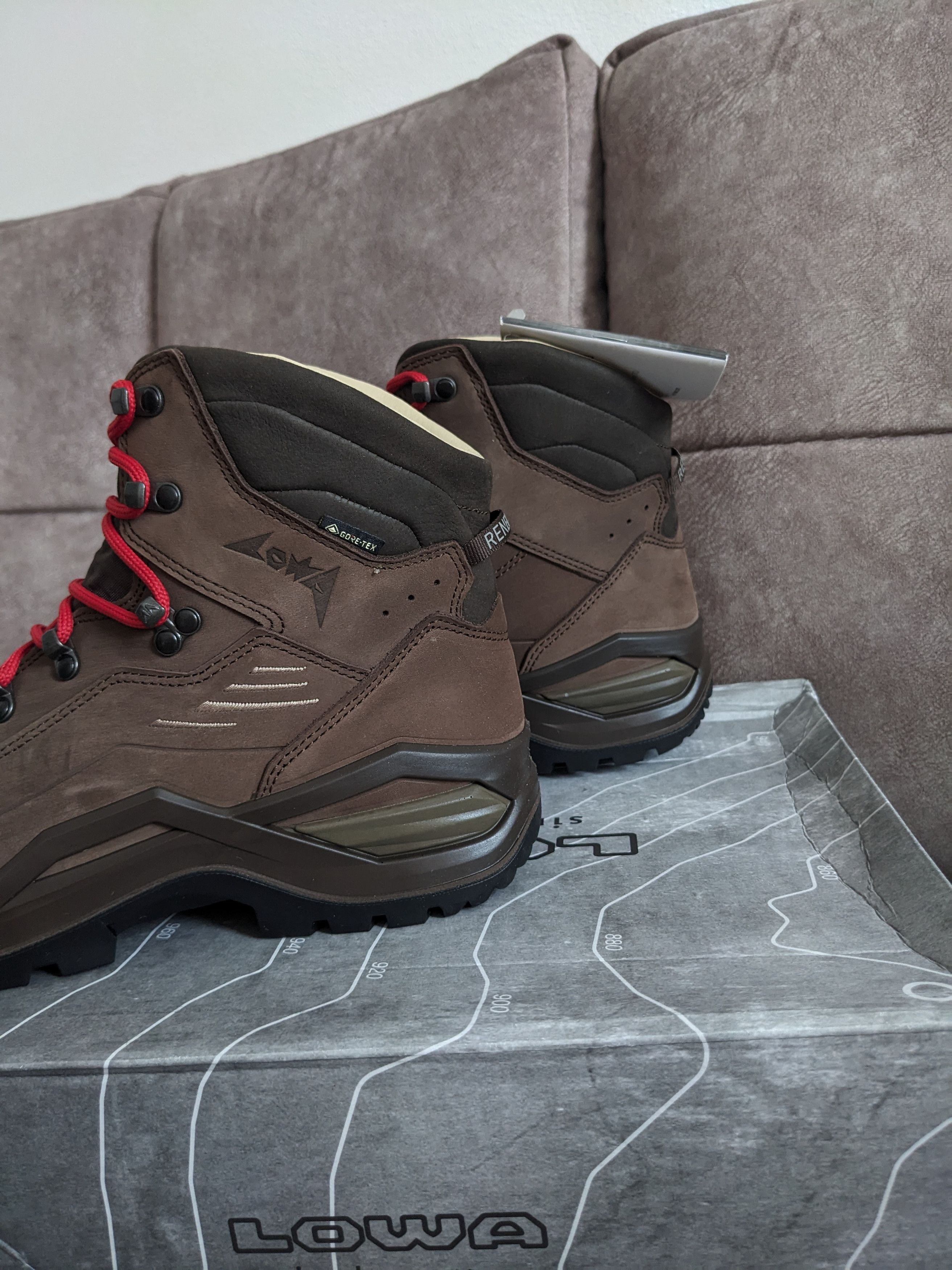 LOWA Lowa Renegade 100 GTX MID Leather Hiking tactical boots 43.5 Size US 10 / EU 43 - 5 Thumbnail
