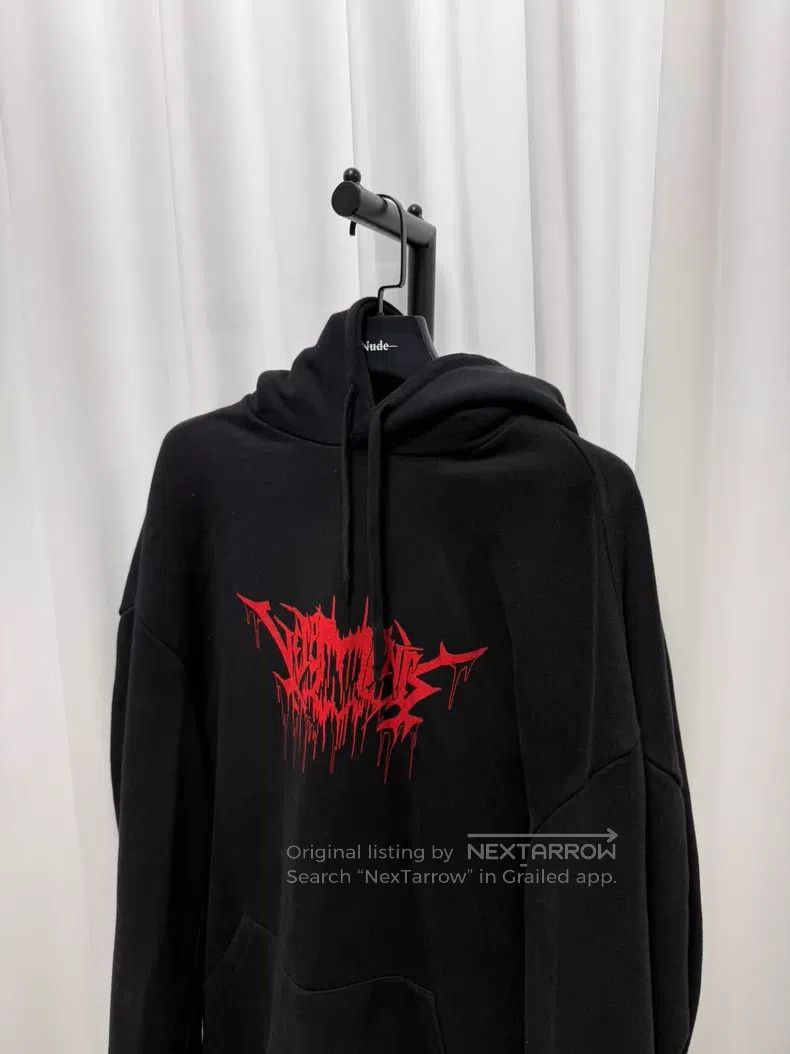 Vetements VETEMENTS Blood Droplet Hoodie Size US S / EU 44-46 / 1 - 2 Thumbnail