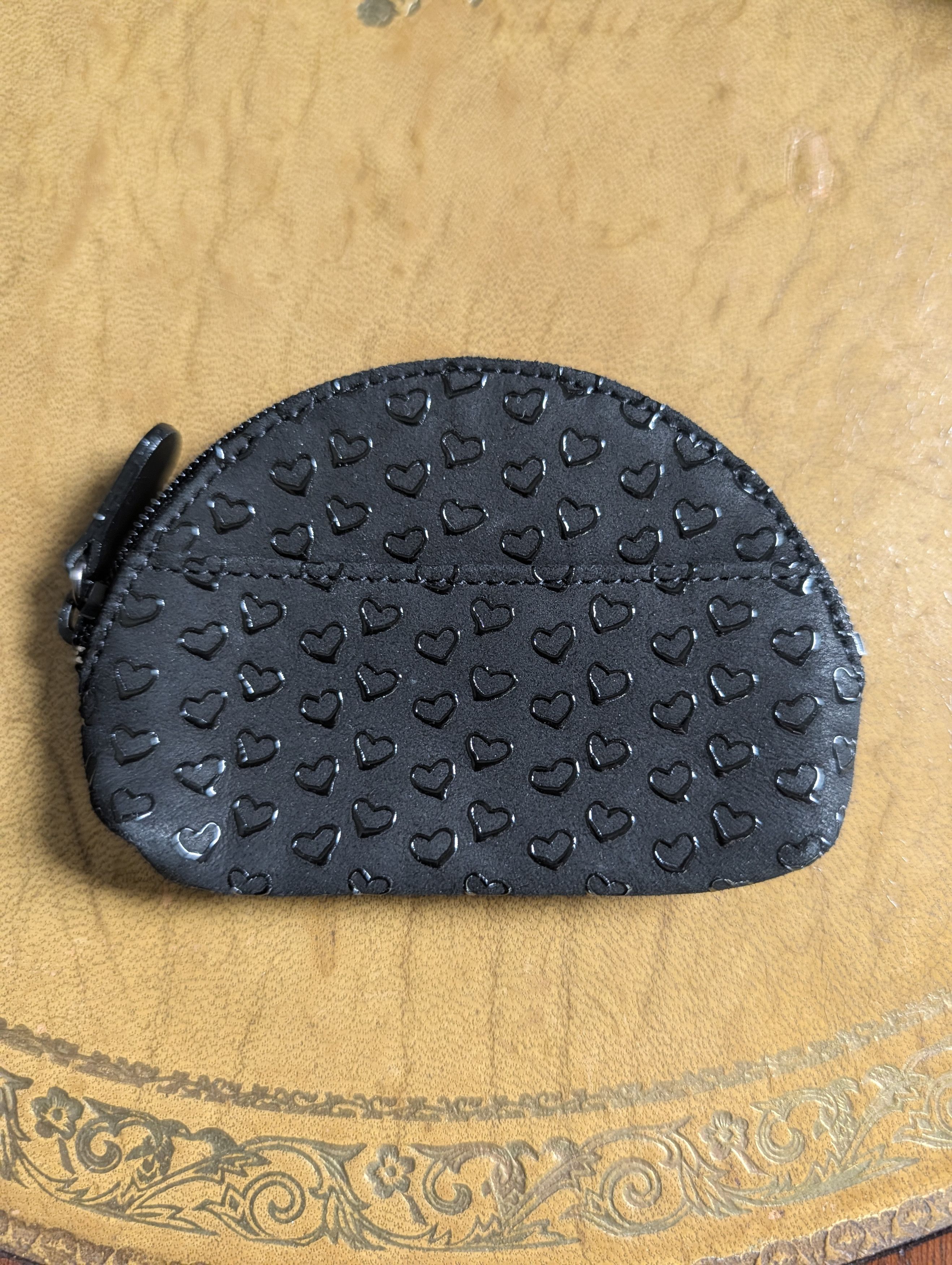 Tiffany & Co. Tiffany x Elsa Peretti Suede Heart Pattern Japan Coin Purse Size ONE SIZE - 2 Thumbnail