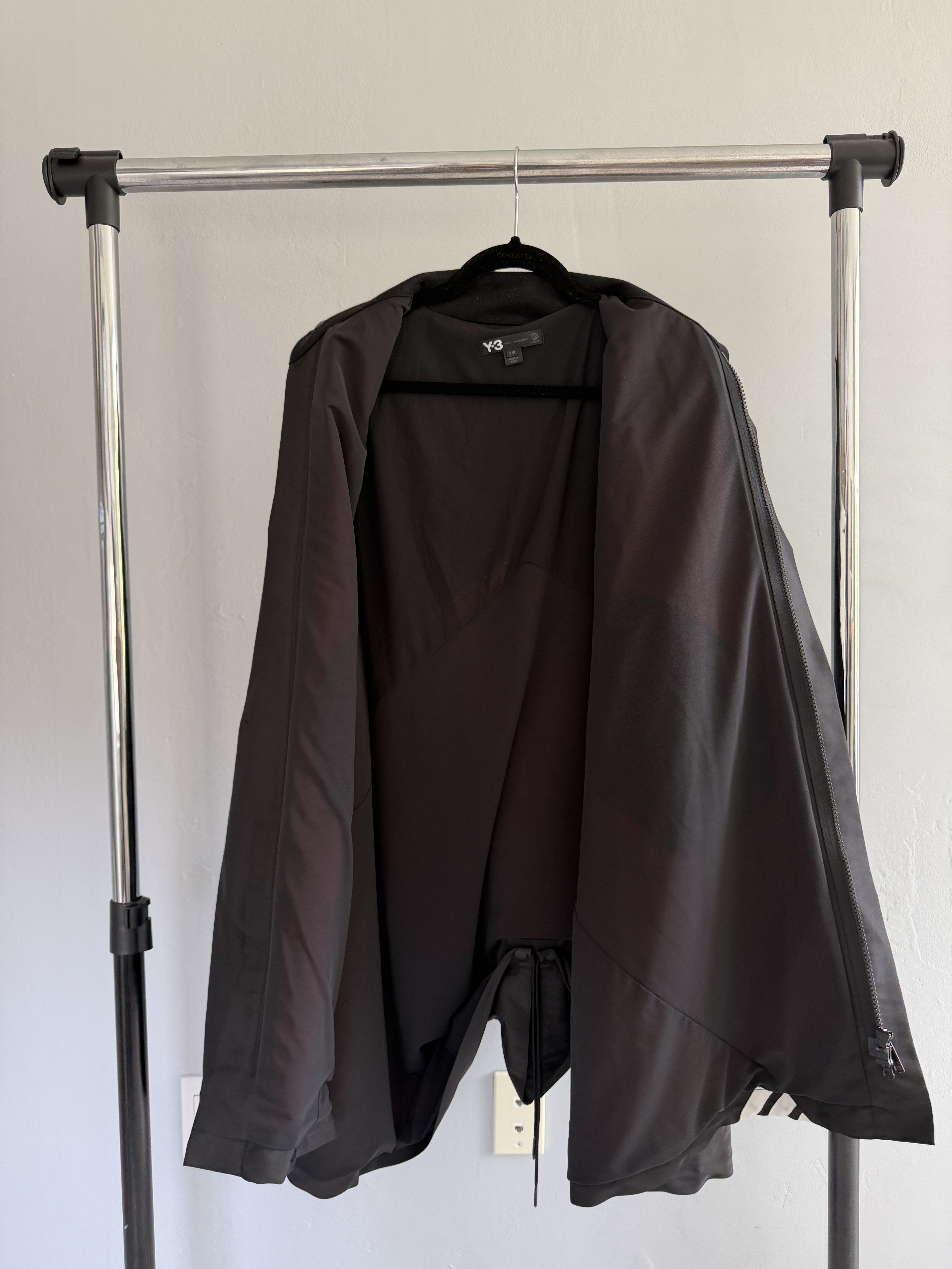 Y-3 Adidas Y-3 Yohji Yamamoto Asymmetrical Cloak Size US S / EU 44-46 / 1 - 3 Thumbnail
