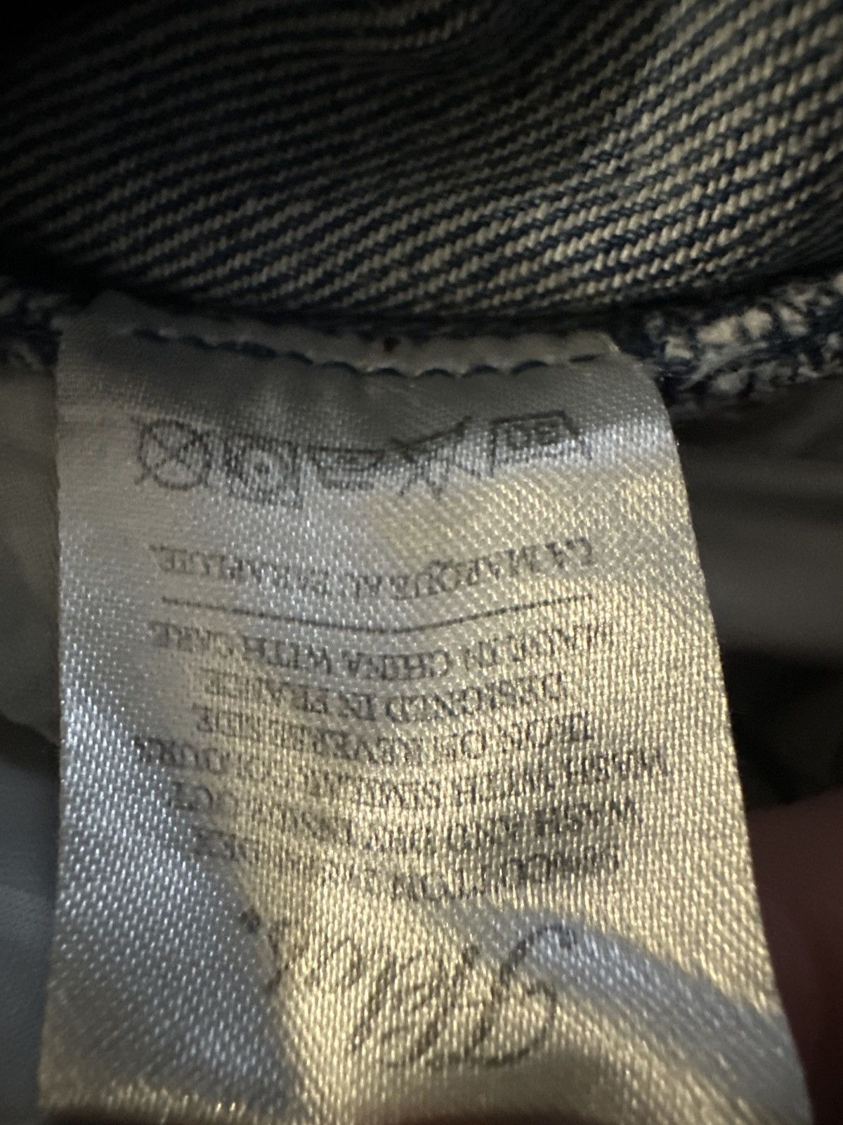 Helas Helas Reinforced Stiching Blue Denim Size US 33 - 7 Thumbnail