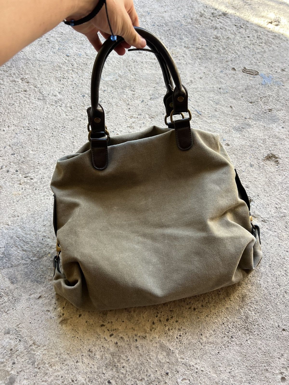 Other Vintage Y2K Cotton Hippie Bag With Pockets Streetwear Size ONE SIZE - 7 Thumbnail