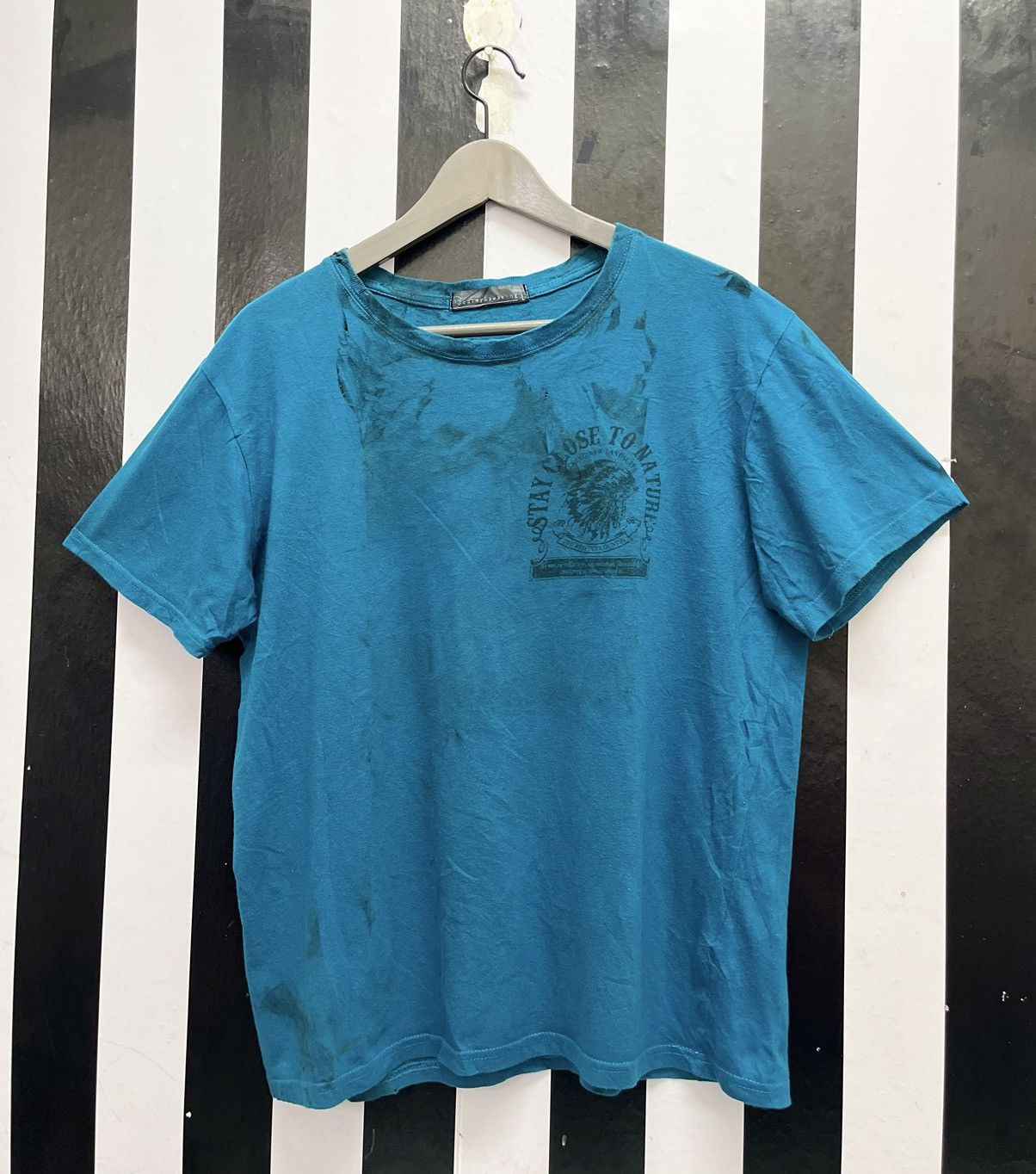Affliction Affliction blue tee Size US L / EU 52-54 / 3 - 3 Thumbnail