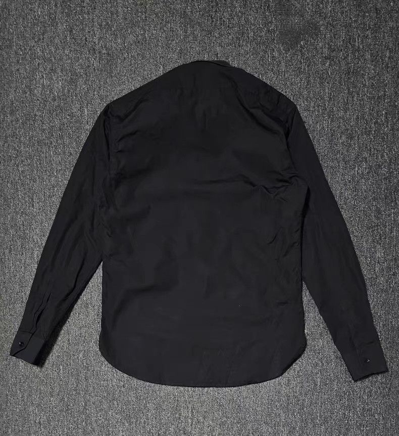 Saint Laurent Paris Saint Laurent Black Long Sleeve Shirt Size US L / EU 52-54 / 3 - 2 Thumbnail