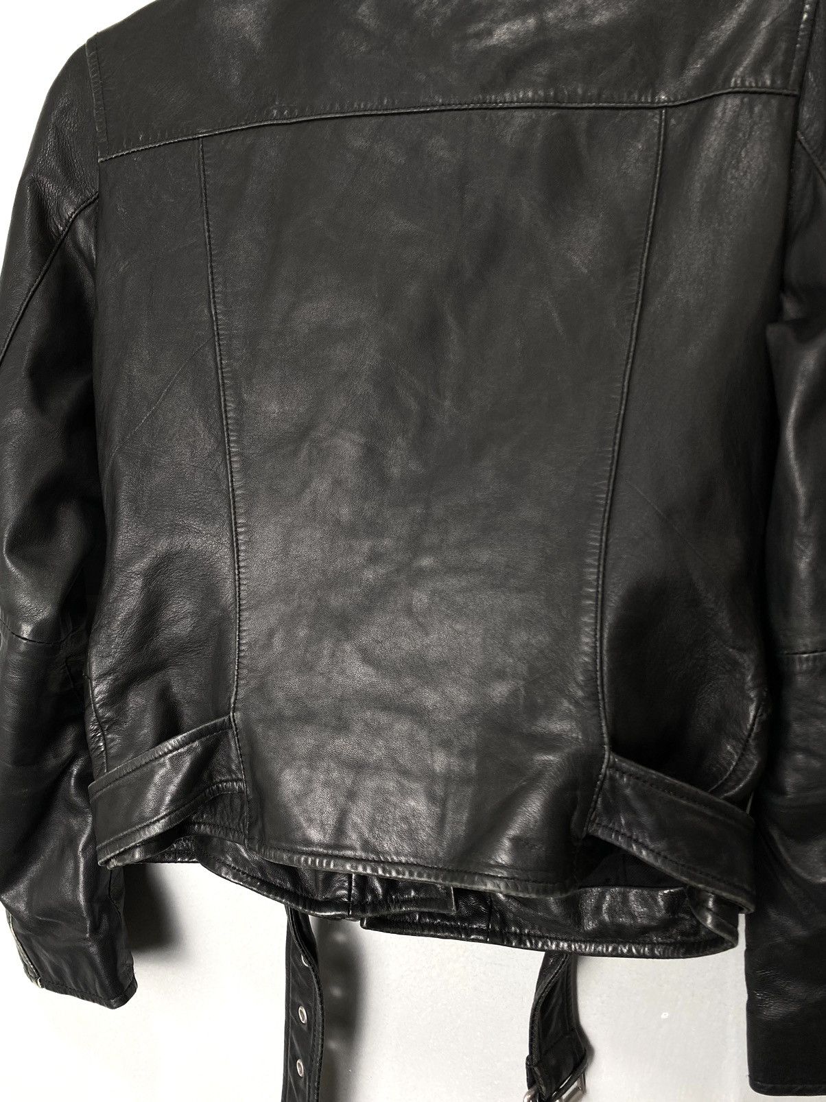 Allsaints AllSaints Luna Biker Leather Jacket Size S Size S / US 4 / IT 40 - 15 Thumbnail