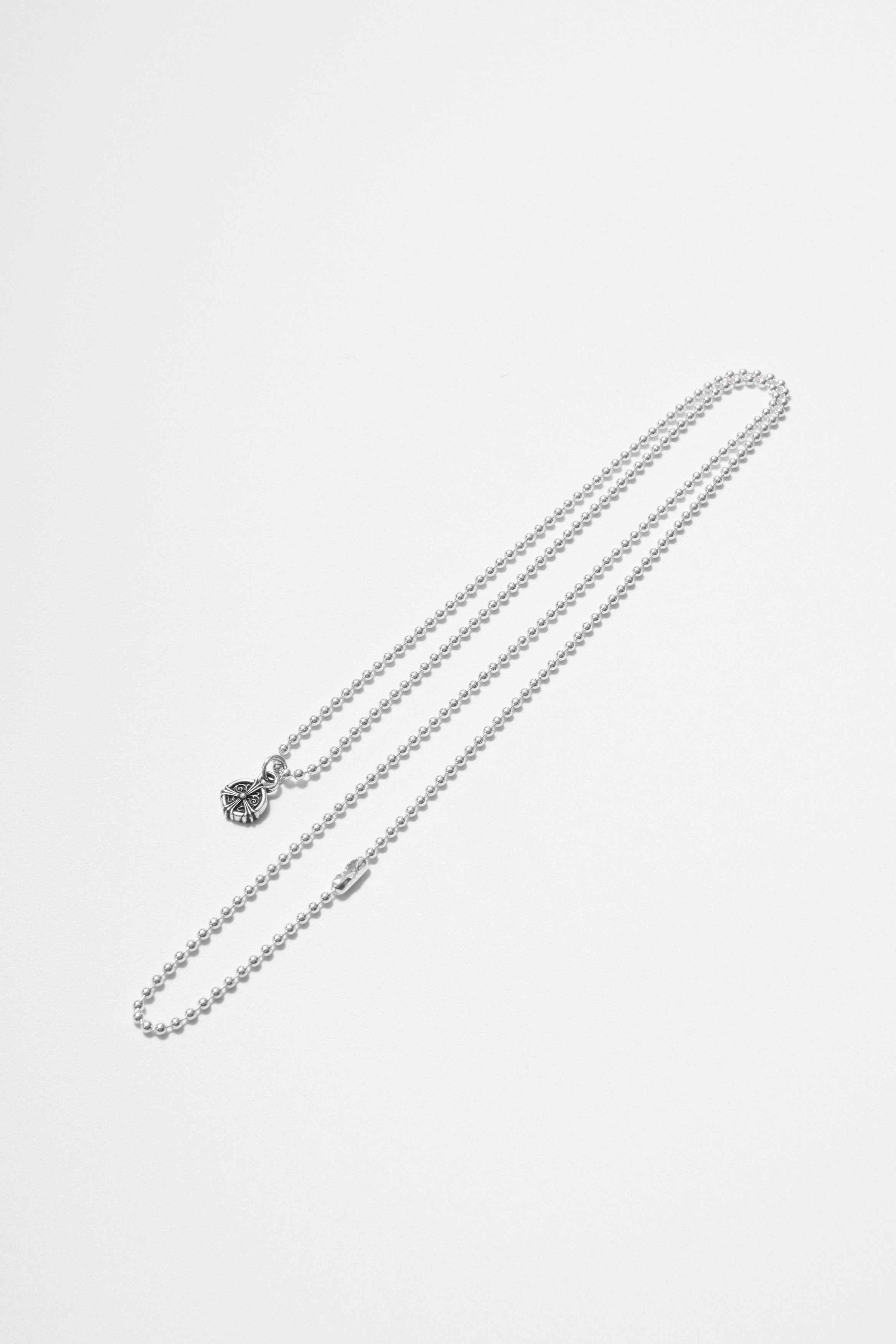 Chrome Hearts Chrome Hearts Peace Sign ball chain necklace silver Size ONE SIZE - 2 Thumbnail