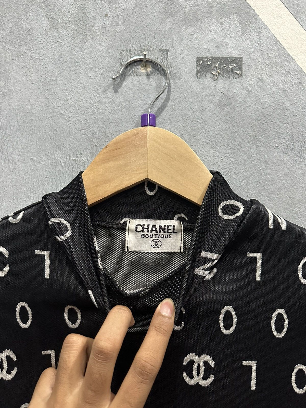 Chanel Chanel Monogram Tshirt Size S / US 4 / IT 40 - 3 Thumbnail