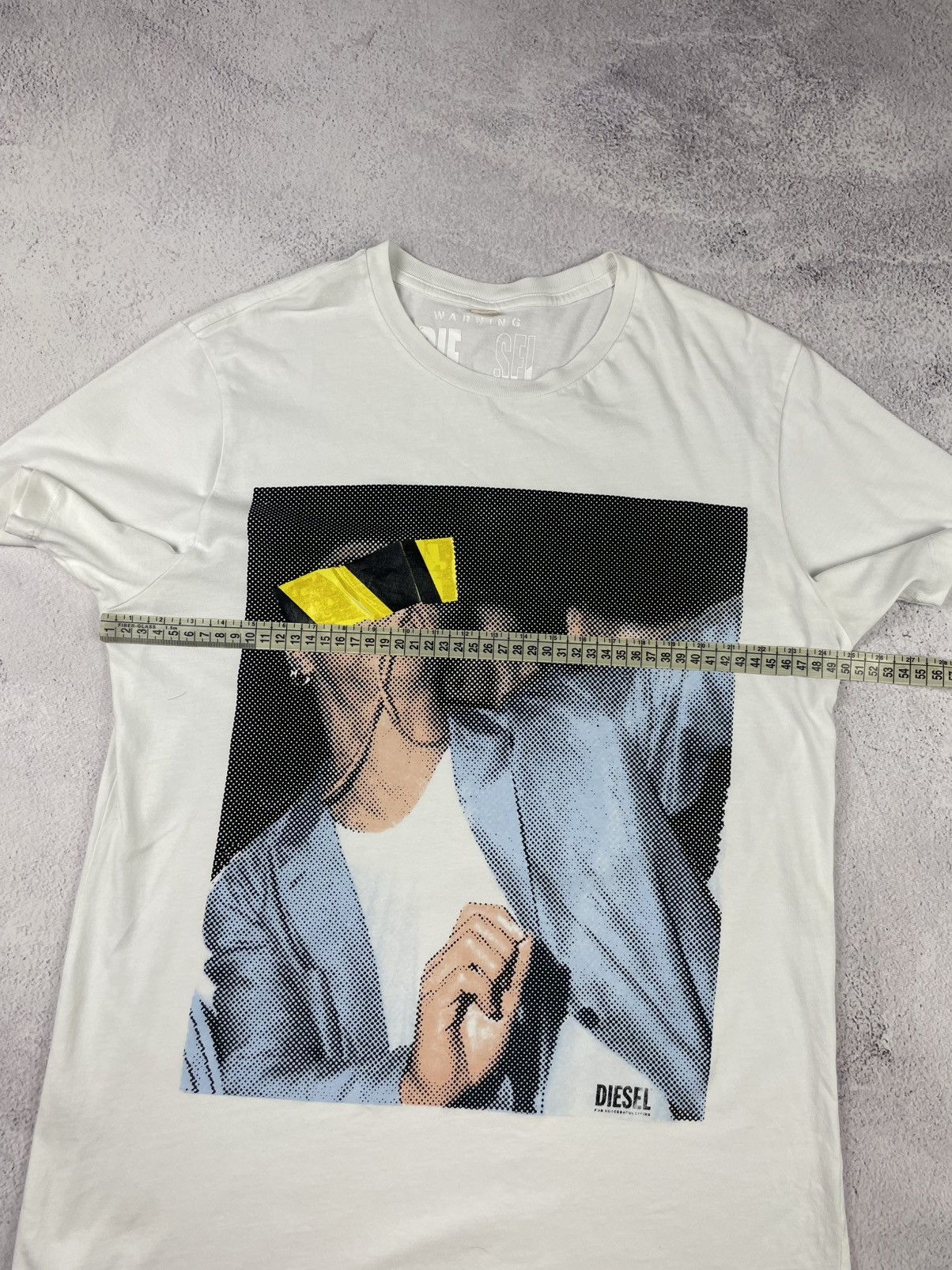 Diesel Archive DIESEL T SHIRT MORE KAOS big PRINT TEE ,size L Size US L / EU 52-54 / 3 - 11 Thumbnail