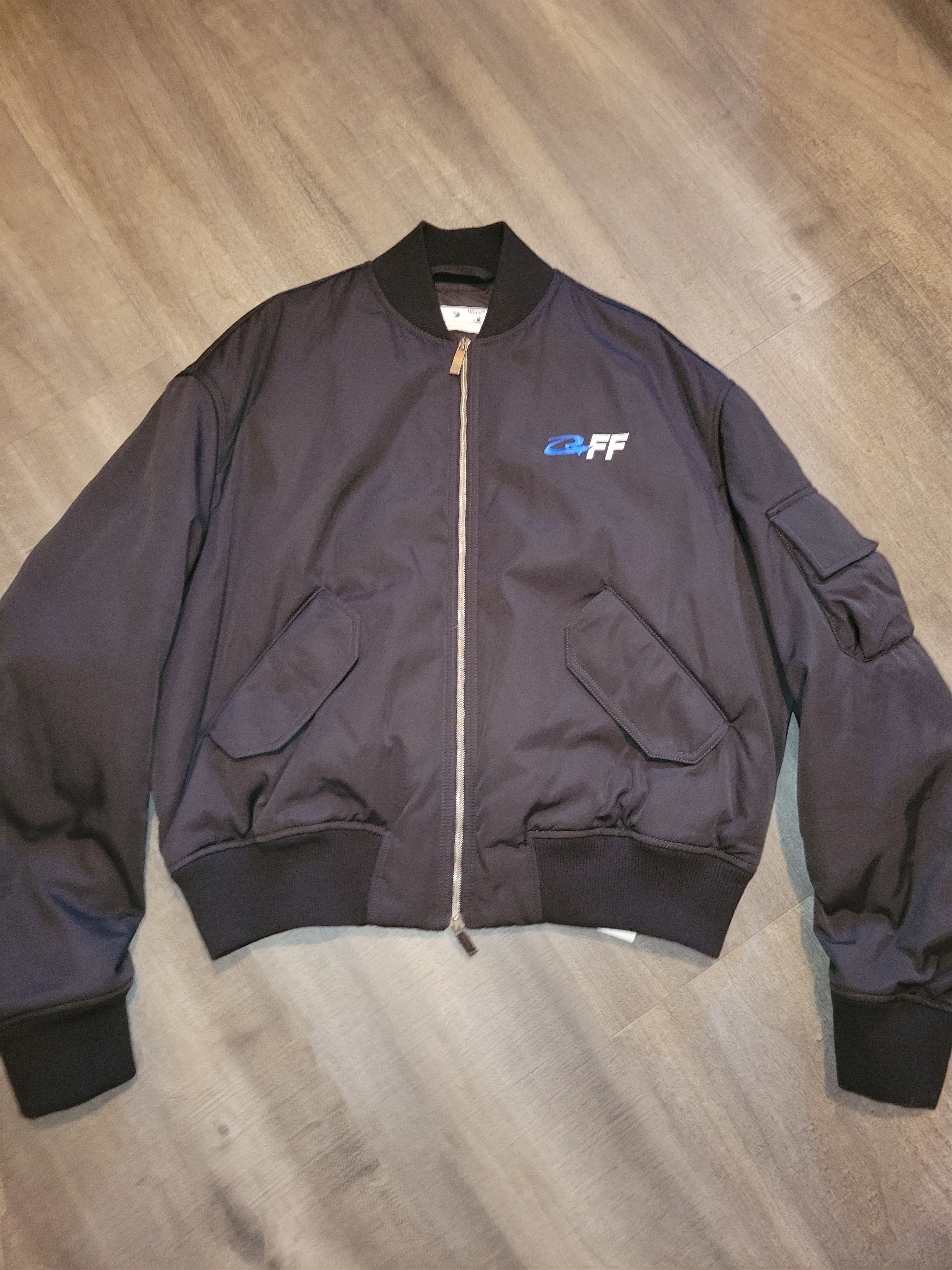Off-White Off-White Bomber Jacket Size US S / EU 44-46 / 1 - 1 Thumbnail