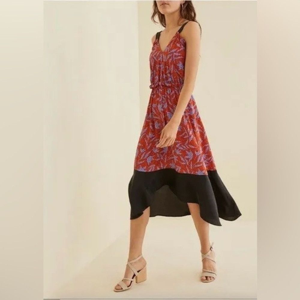 Other Amour Vert Kirstie Silk Midi Tank Dress Sustainable Garment Size XS / US 0-2 / IT 36-38 - 1 Thumbnail