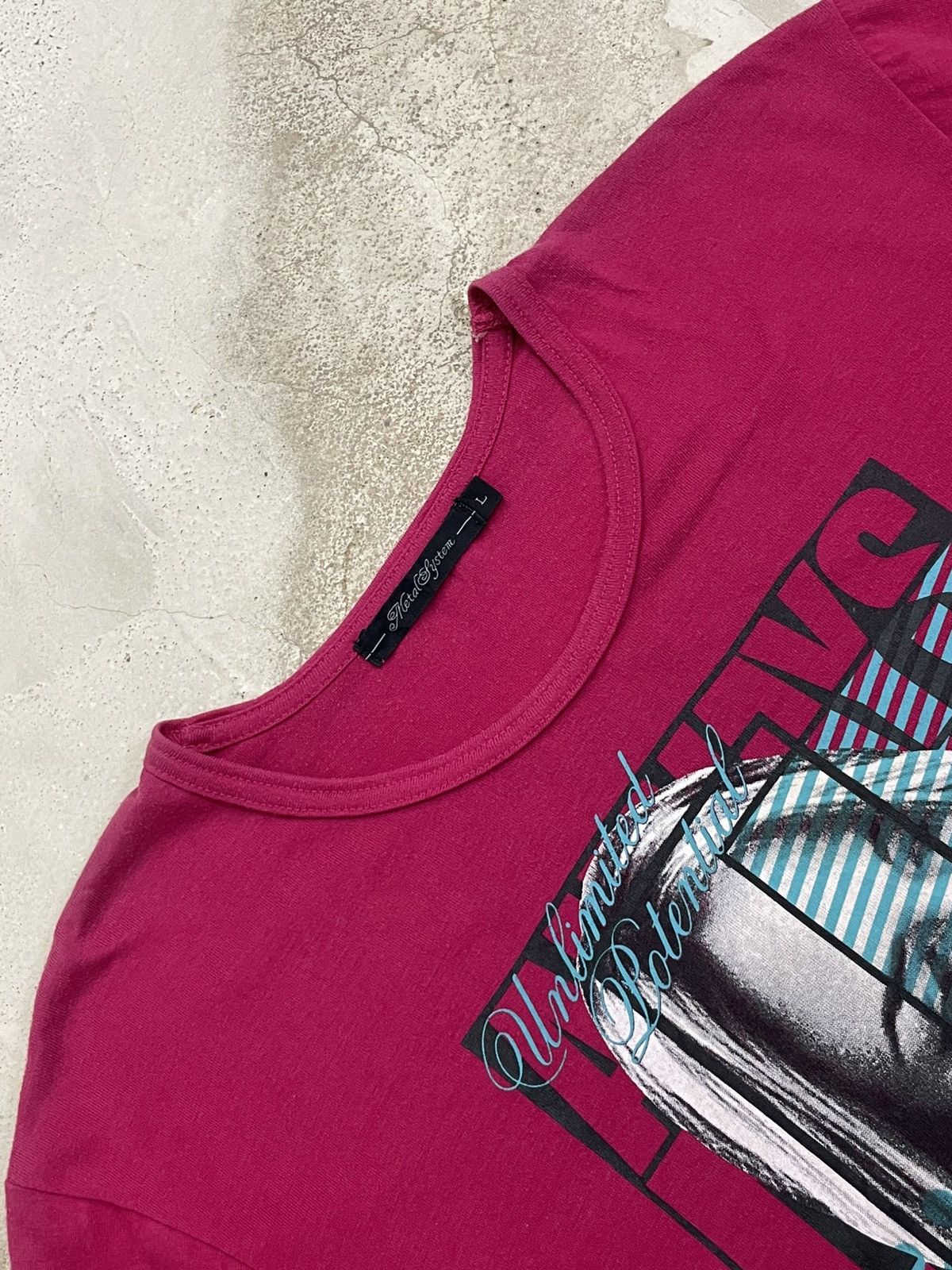 Hysteric Glamour Metal System Unlimited Potential Y2K Girl Potrait Size US M / EU 48-50 / 2 - 10 Thumbnail