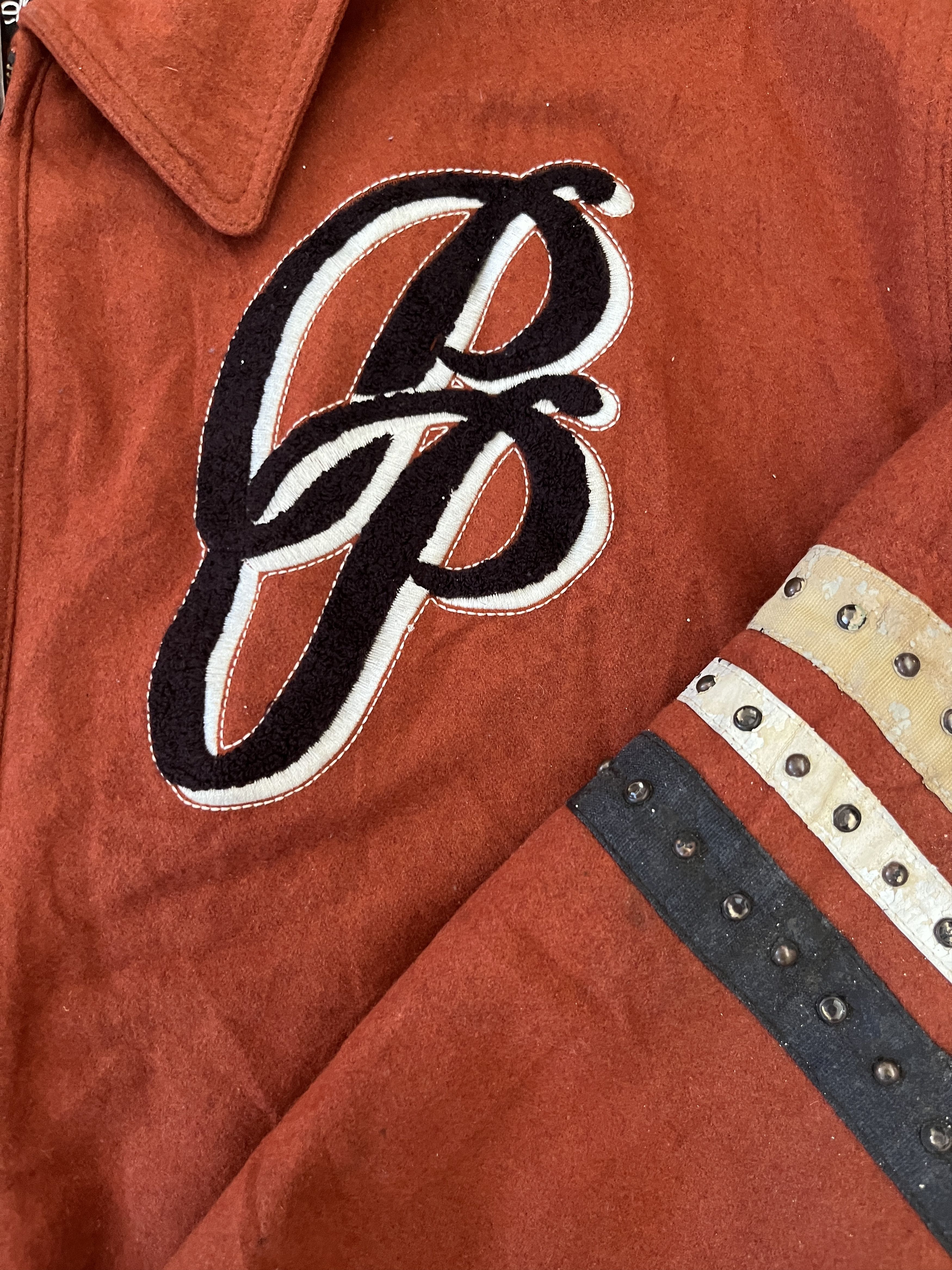 Pelle Pelle Vintage 90s Pelle Pelle Soda Club Varsity Jacket 4XL Size US XXL / EU 58 / 5 - 4 Thumbnail
