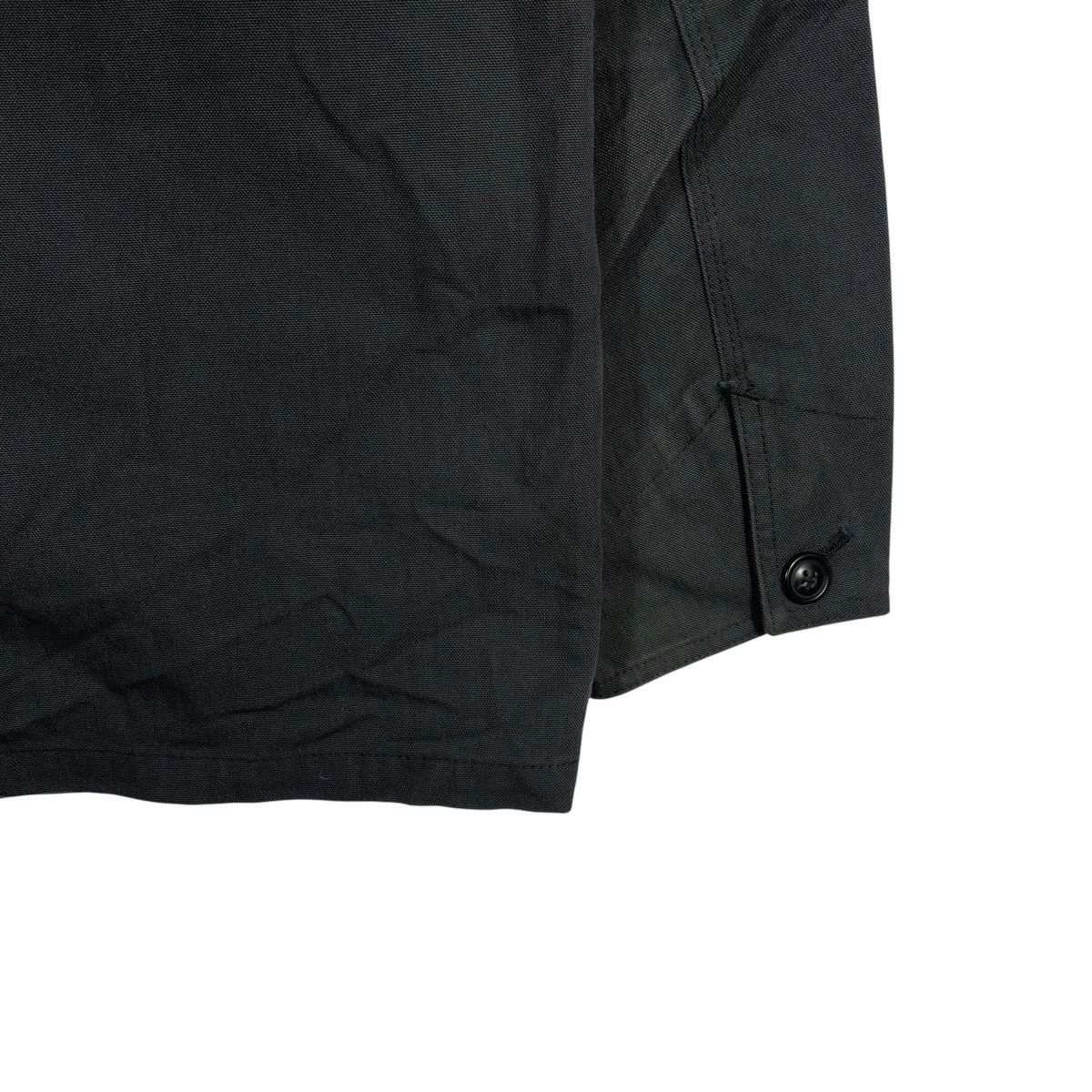PPFM Vintage PPFM Minimal Work Jacket Black Nylon Button Up Size US L / EU 52-54 / 3 - 8 Thumbnail