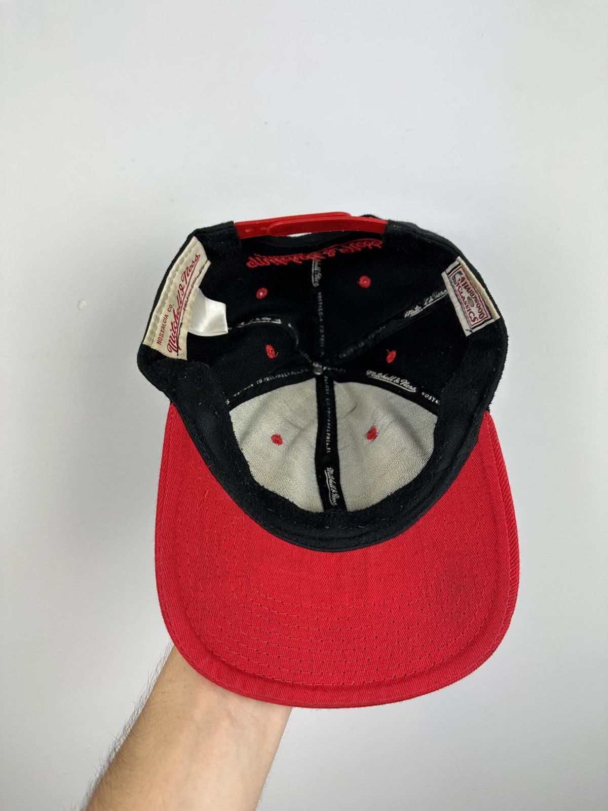 Mitchell & Ness × NBA Vintage Chicago Bulls NBA Mitchell & Ness Cap Size ONE SIZE - 10 Thumbnail