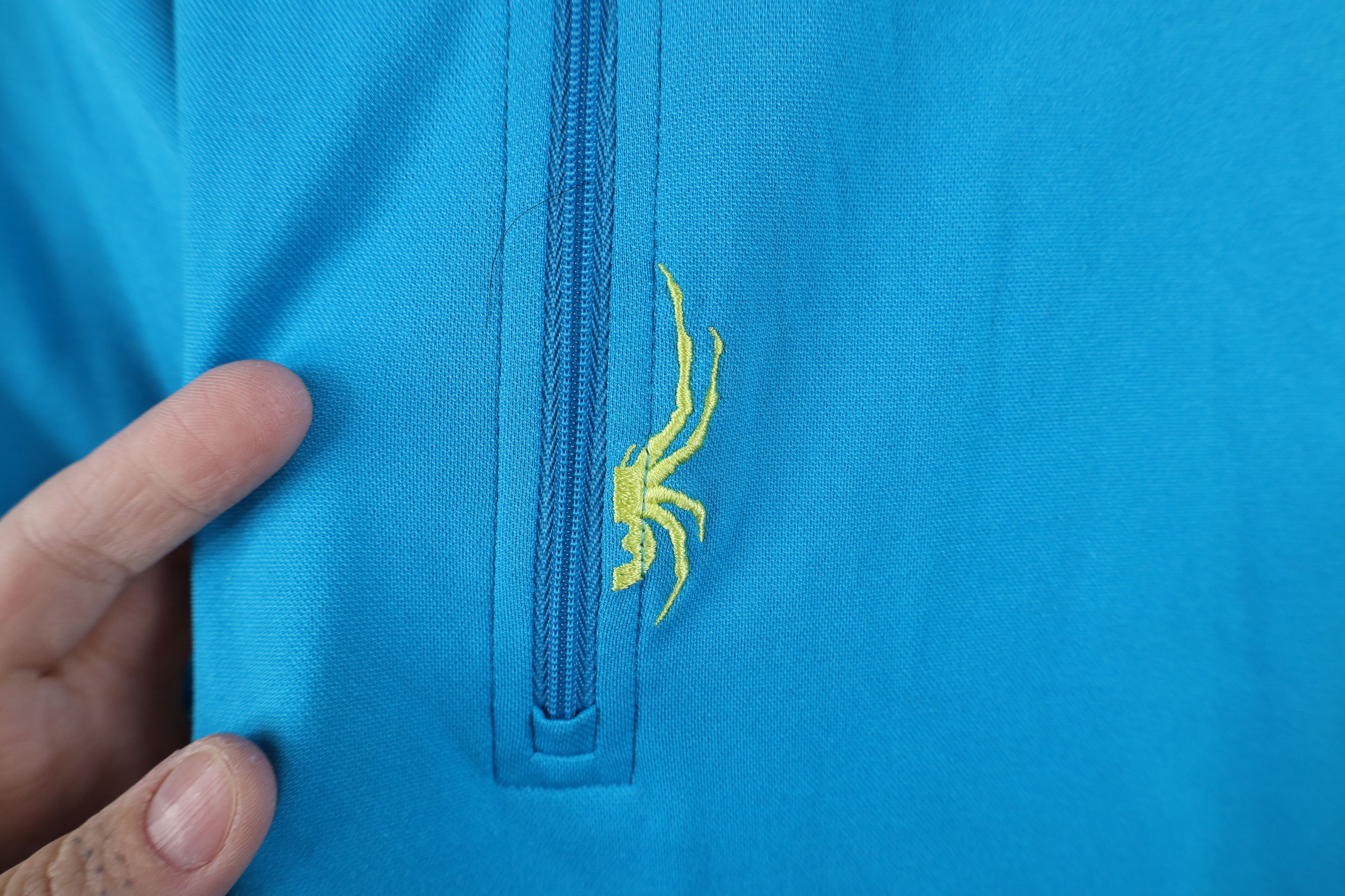 Spyder Vintage Spyder Big Logo Half Zip Pullover Jacket Top Blue Size US S / EU 44-46 / 1 - 4 Thumbnail