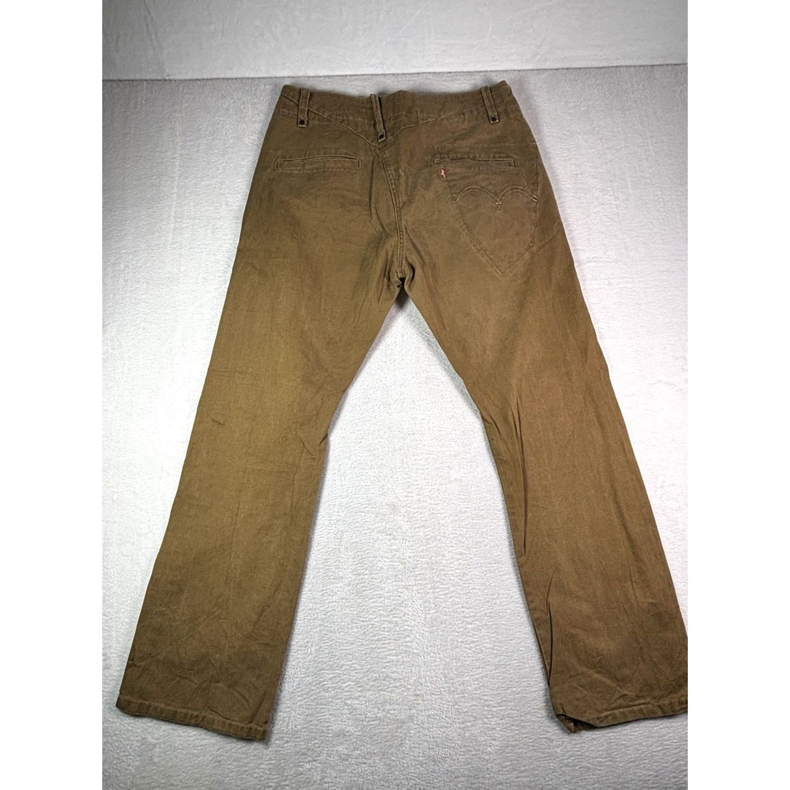 Levi's VINTAGE Levi's Jeans Brown Red Tab Relaxed 32x30 Regular Denim Bootcut Men Jeans Size US 32 / EU 48 - 2 Thumbnail