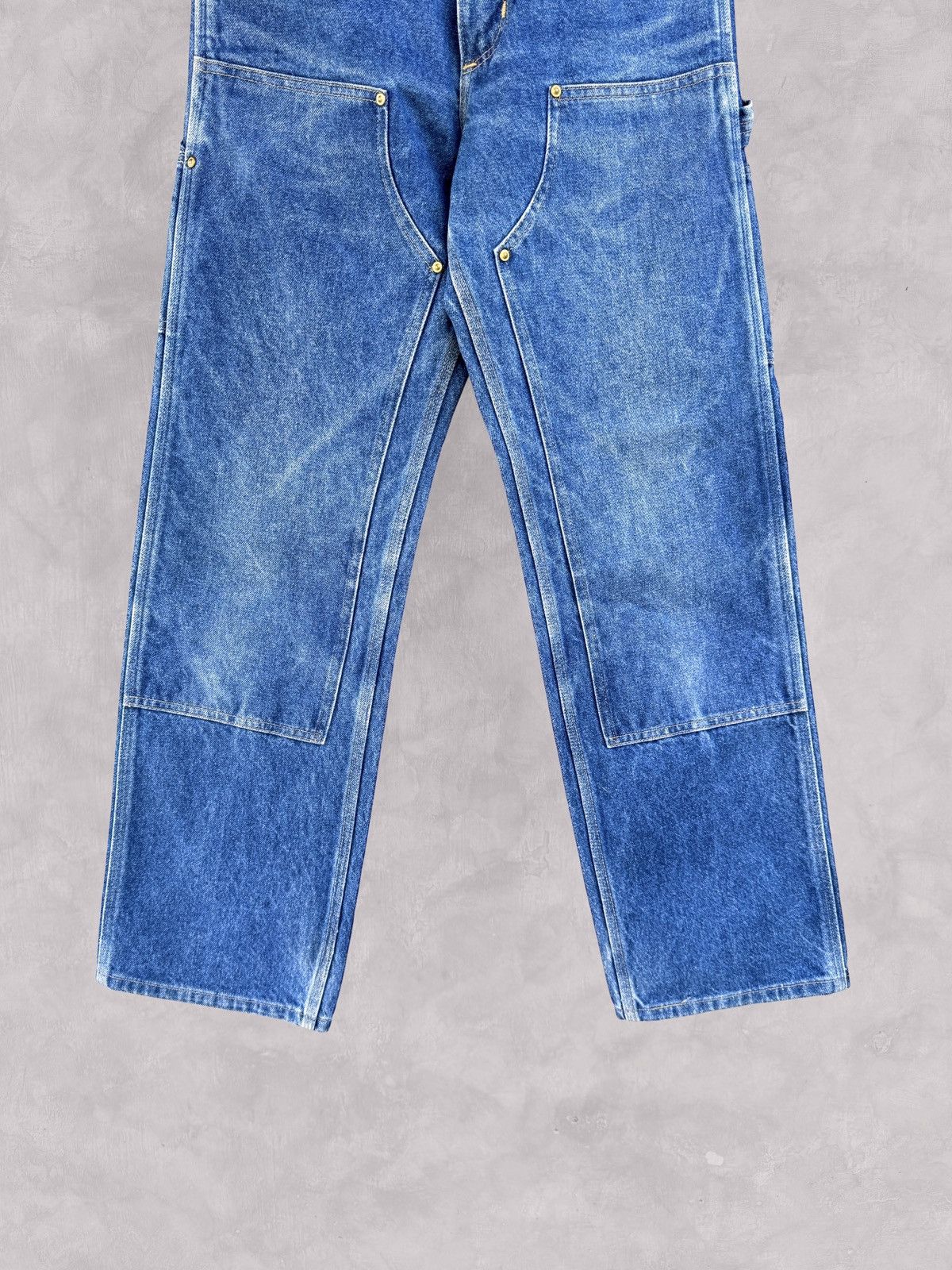 Carhartt Vintage Carhartt Double Knee Faded Blue Denim Jeans Pants Size US 30 / EU 46 - 4 Thumbnail