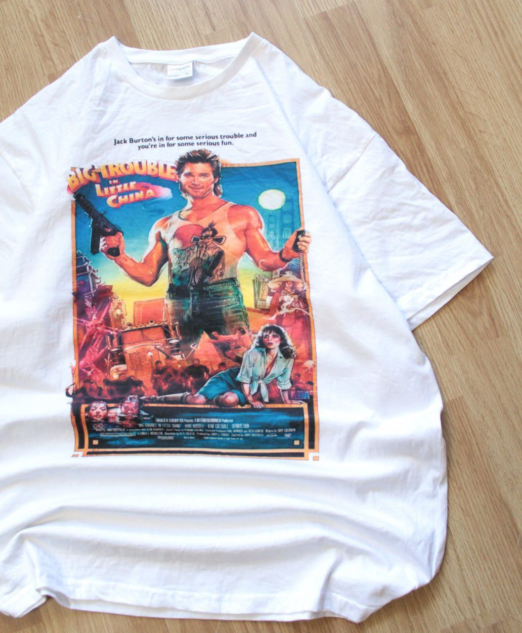 Vintage 🔥 Big Trouble in Little China Vintage Movie T Shirt USA Size US M / EU 48-50 / 2 - 2 Thumbnail