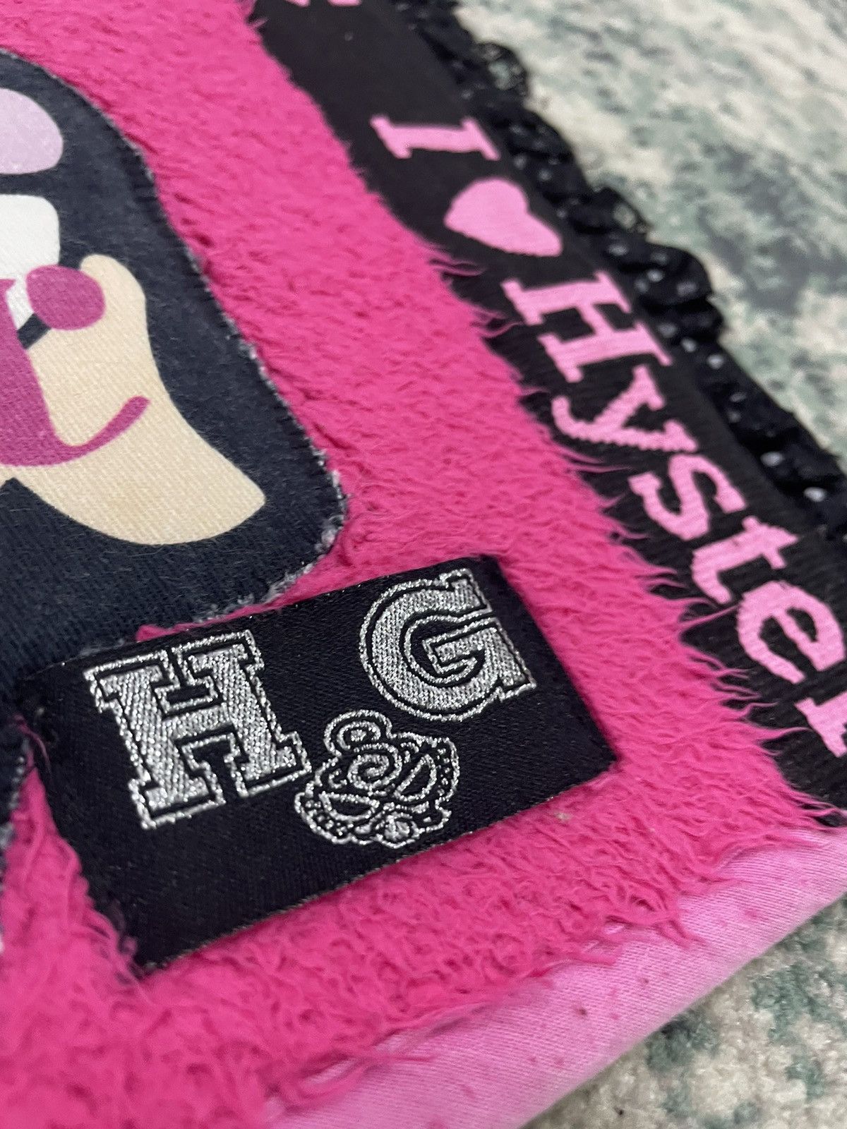 Hysteric Glamour Hysteric Mini I Love Hysteric By Hysteric Glamour Area Rug Size ONE SIZE - 9 Thumbnail