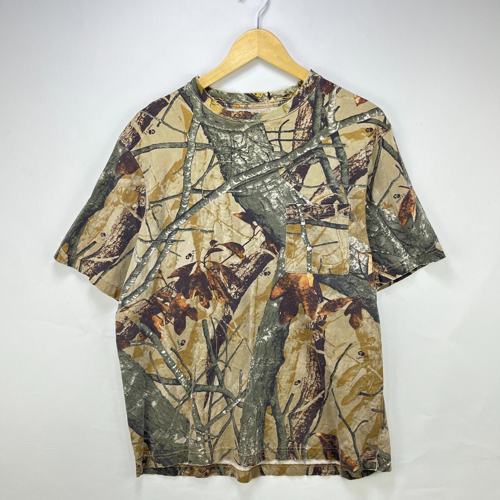 Vintage Vintage Y2K Real Tree Camo T-Shirt Large Size US L / EU 52-54 / 3 - 1 Thumbnail