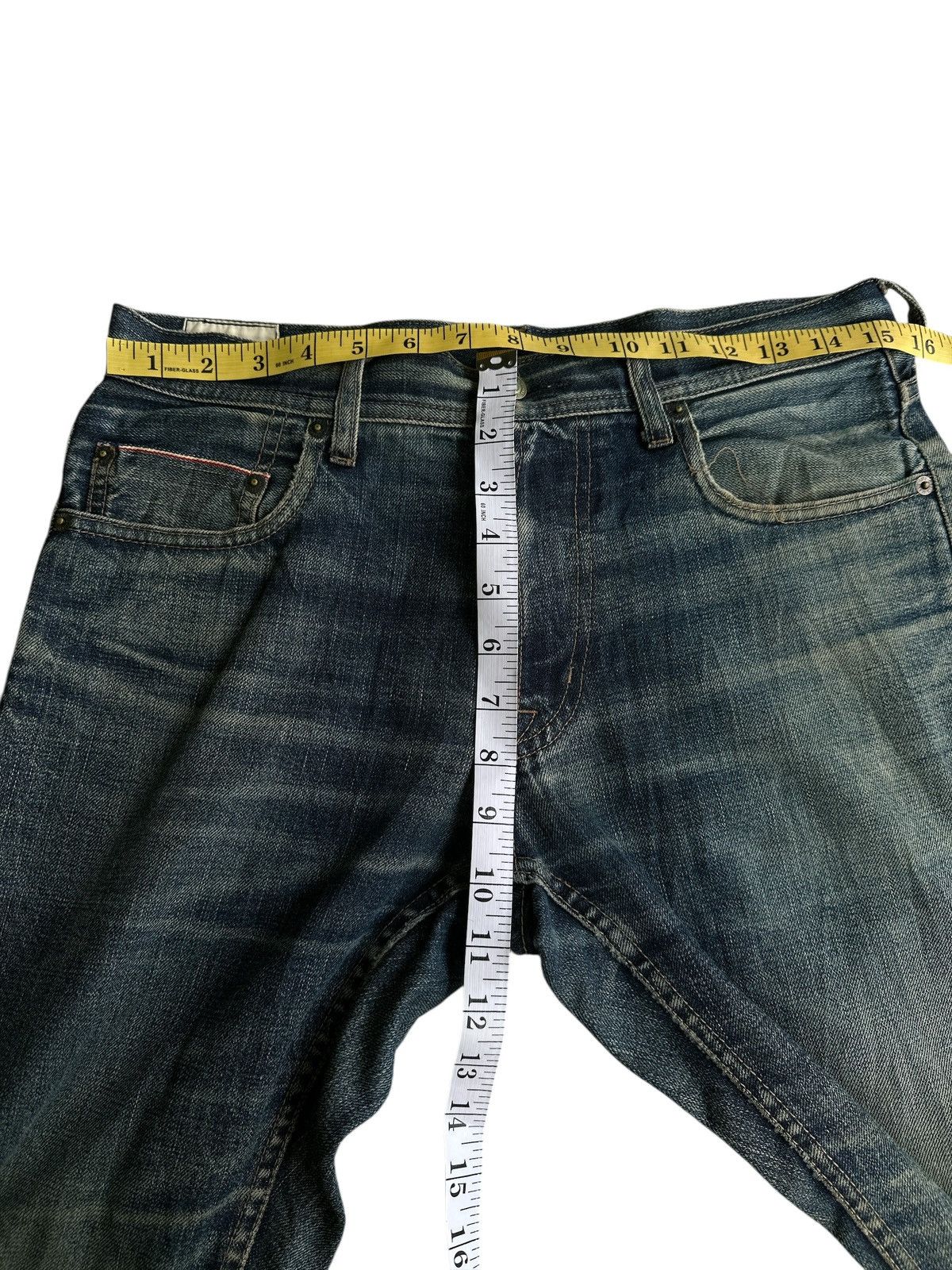 Kapital Distress Denim R.P.T by Ruppert Selvedge Denim. Size US 31 - 3 Thumbnail