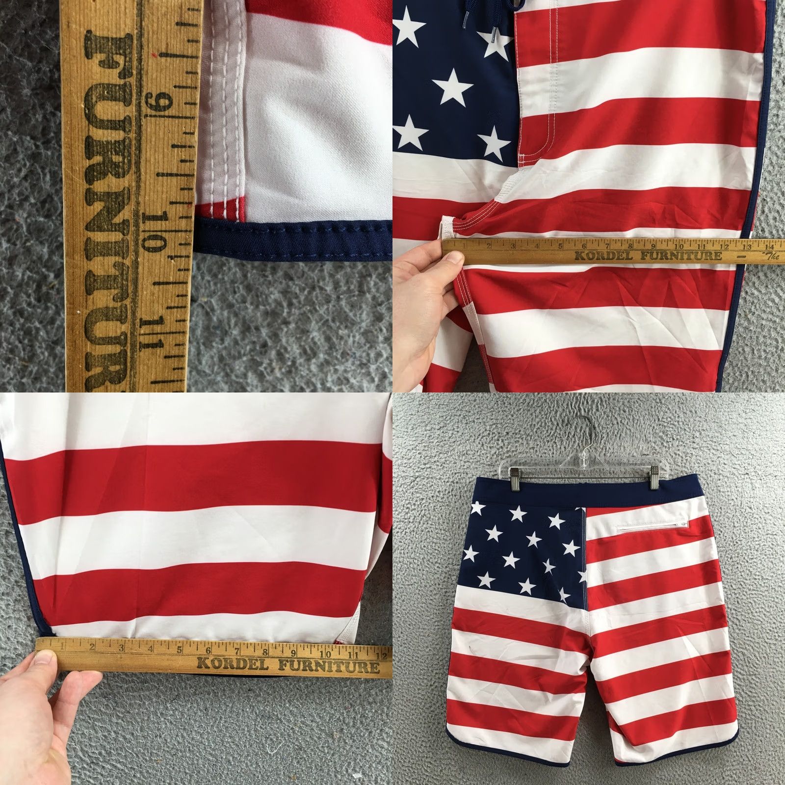 Old Navy Old Navy Boardshorts Mens 36 Multicolor Pockets Drawstring High Rise California Size ONE SIZE - 8 Thumbnail