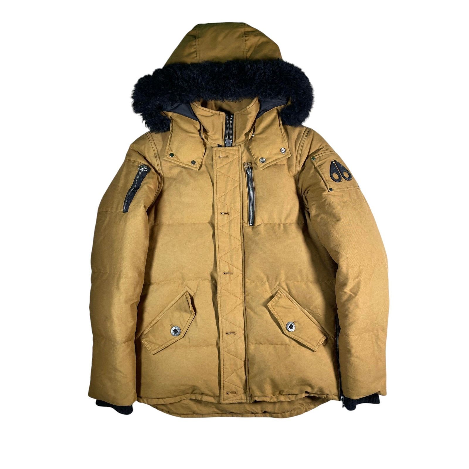 Moose Knuckles Moose Knuckles 3Q Mustard Parka Puffer Jacket Size US S / EU 44-46 / 1 - 1 Thumbnail