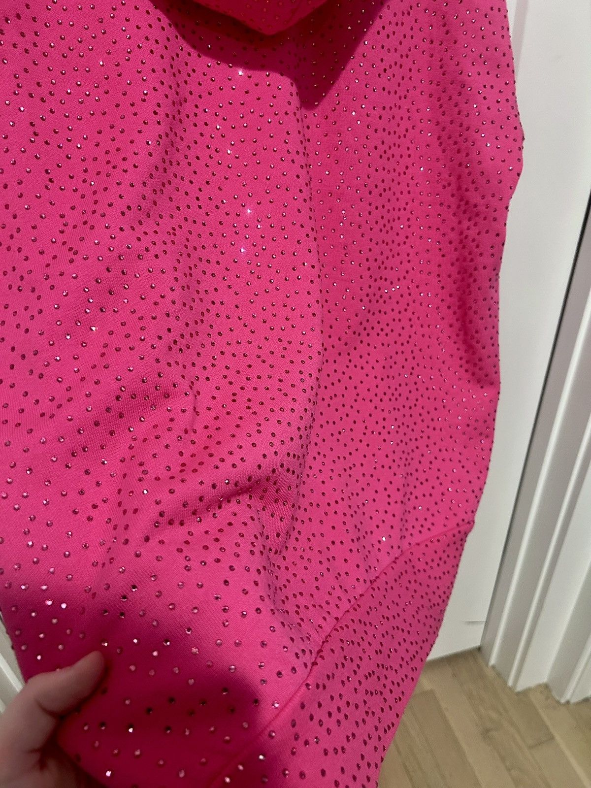 Sp5der Sp5der pink vvs hoodie Size US M / EU 48-50 / 2 - 6 Thumbnail