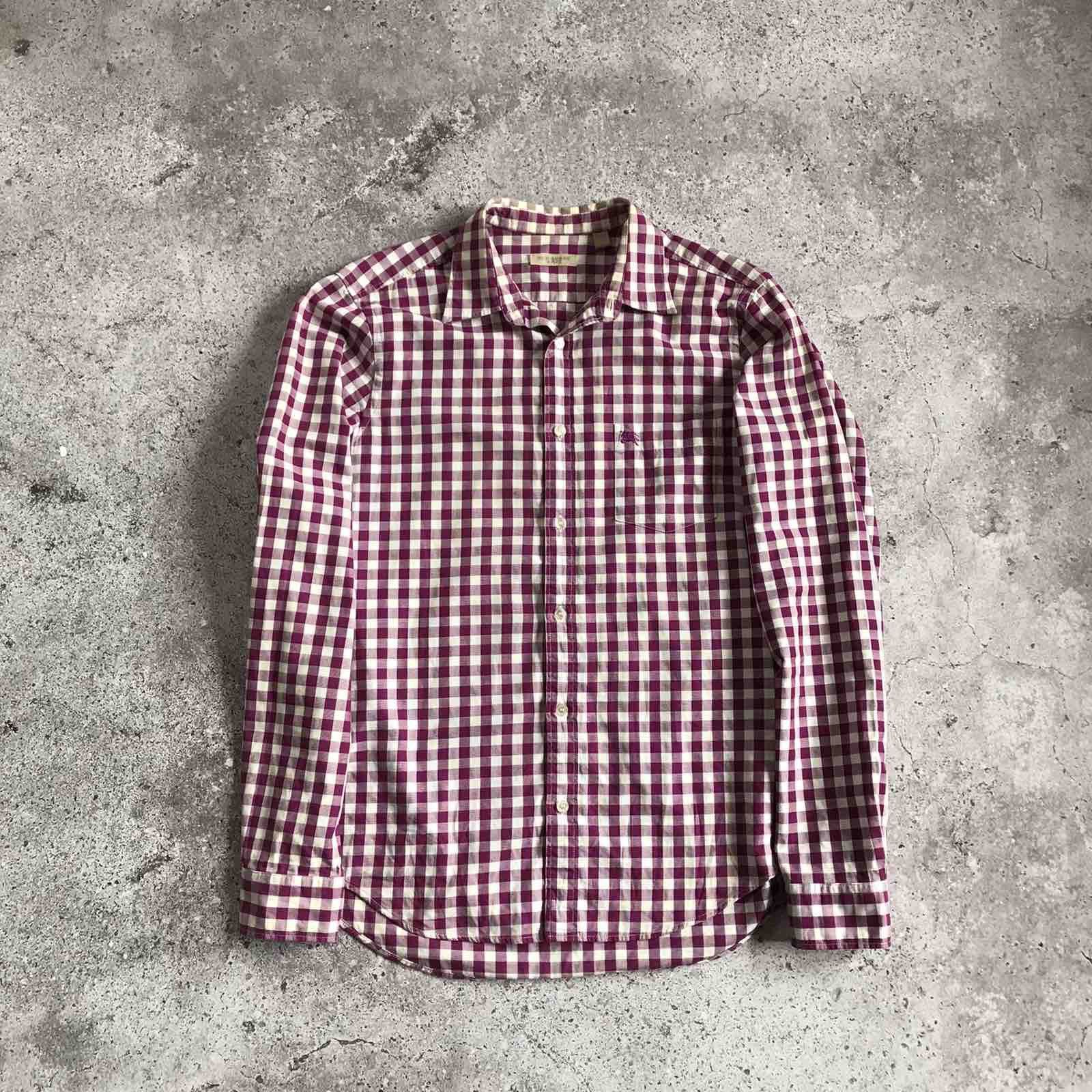Burberry Burberry shirt button ups nova pink Sz M cotton Size US M / EU 48-50 / 2 - 1 Thumbnail