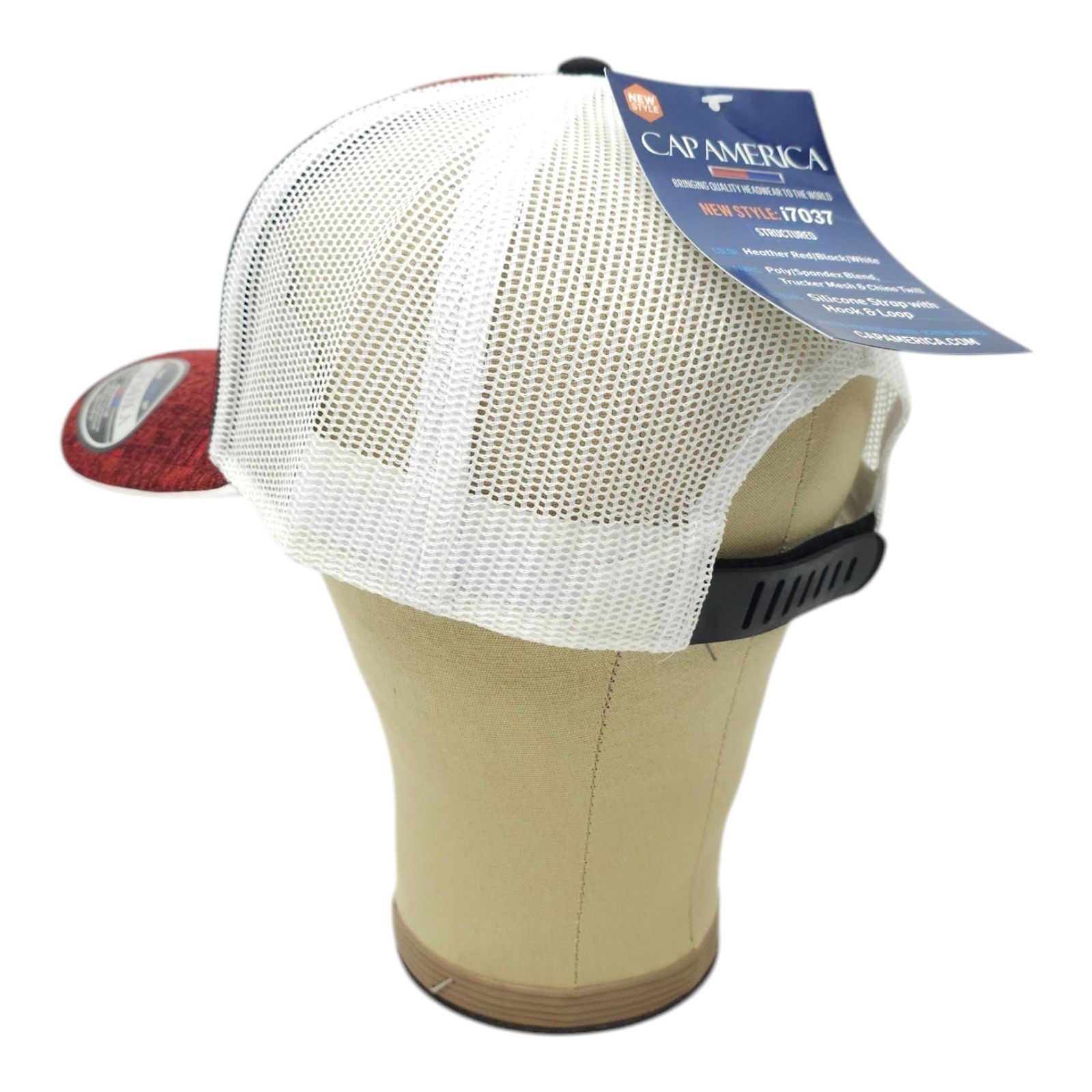 Other Peloton Mesh Strapback Cap Structured Trucker Chino Twill Size ONE SIZE - 12 Thumbnail