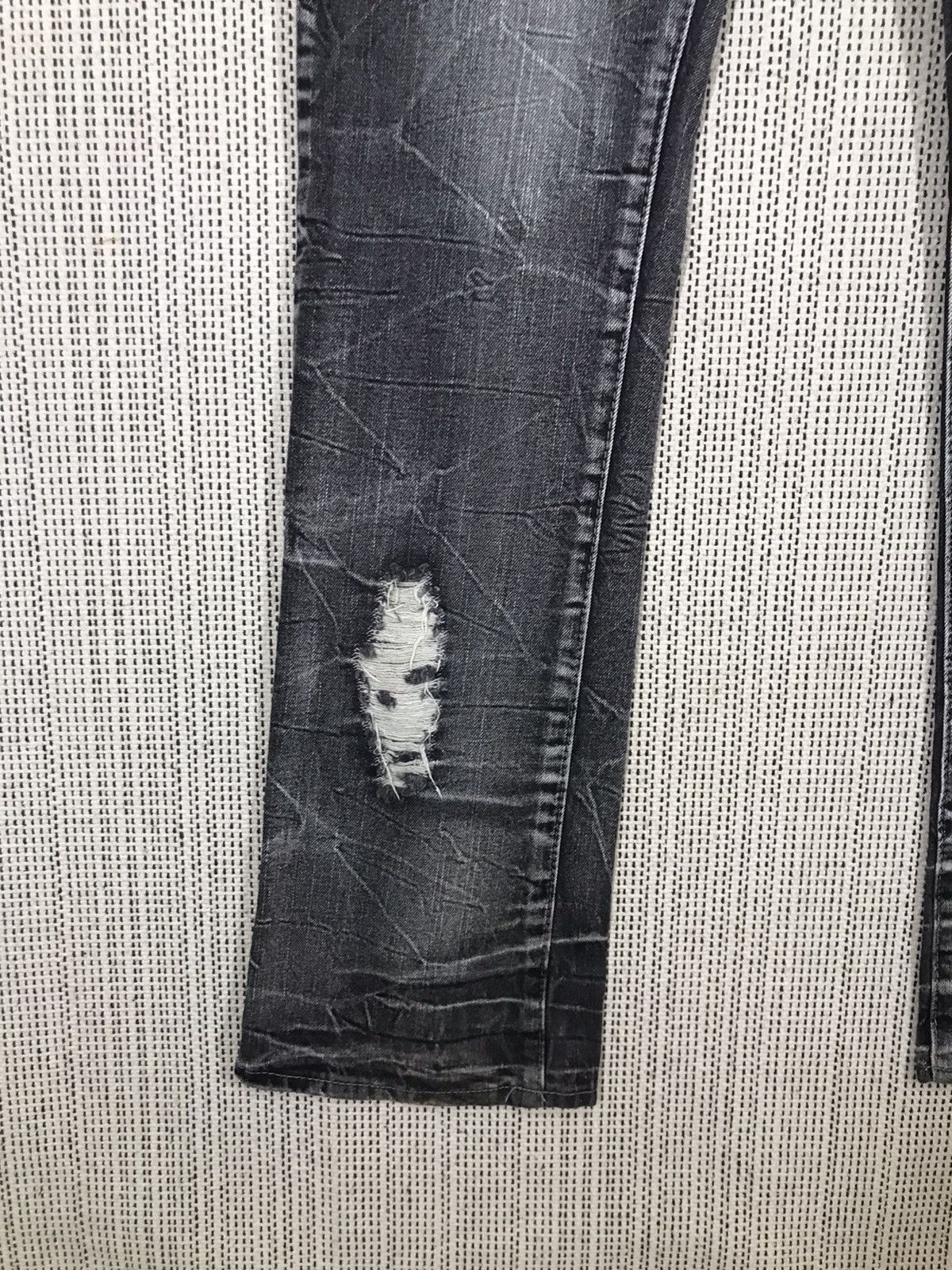 If Six Was Nine × Japanese Brand × Seditionaries ‼️FLARED WILD LIFE SKULL BONES DENIM BOOTCUT‼️ Size US 31 - 4 Thumbnail