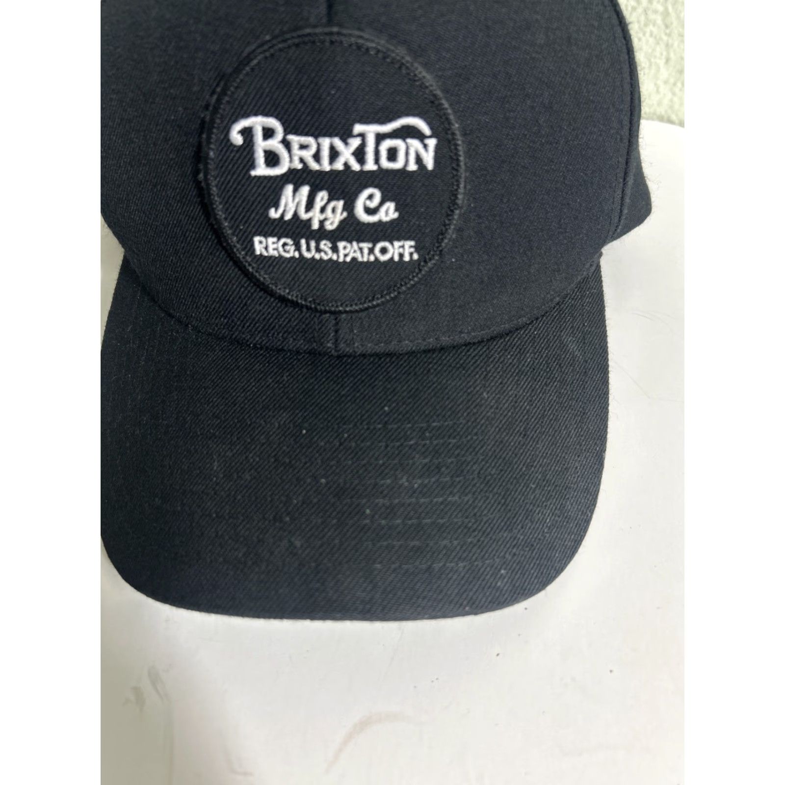 Brixton Brixton Supply Hat Cap Black White Snapback Embroidered One Size Adjustable Mens Size ONE SIZE - 6 Thumbnail