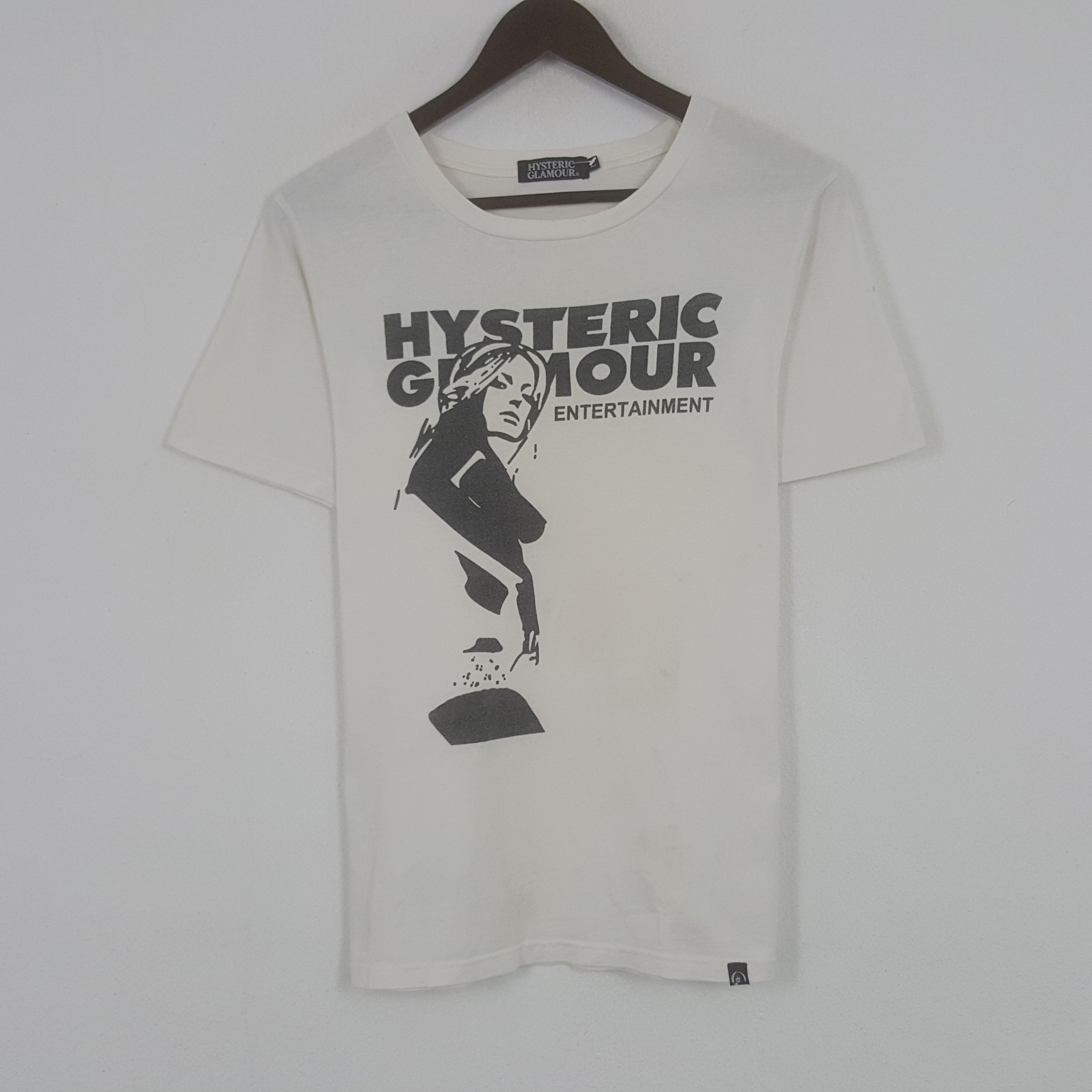 Hysteric Glamour × Japanese Brand × Vintage Vintage Hysteric Glamour Entertainment Tshirt Size US M / EU 48-50 / 2 - 1 Thumbnail