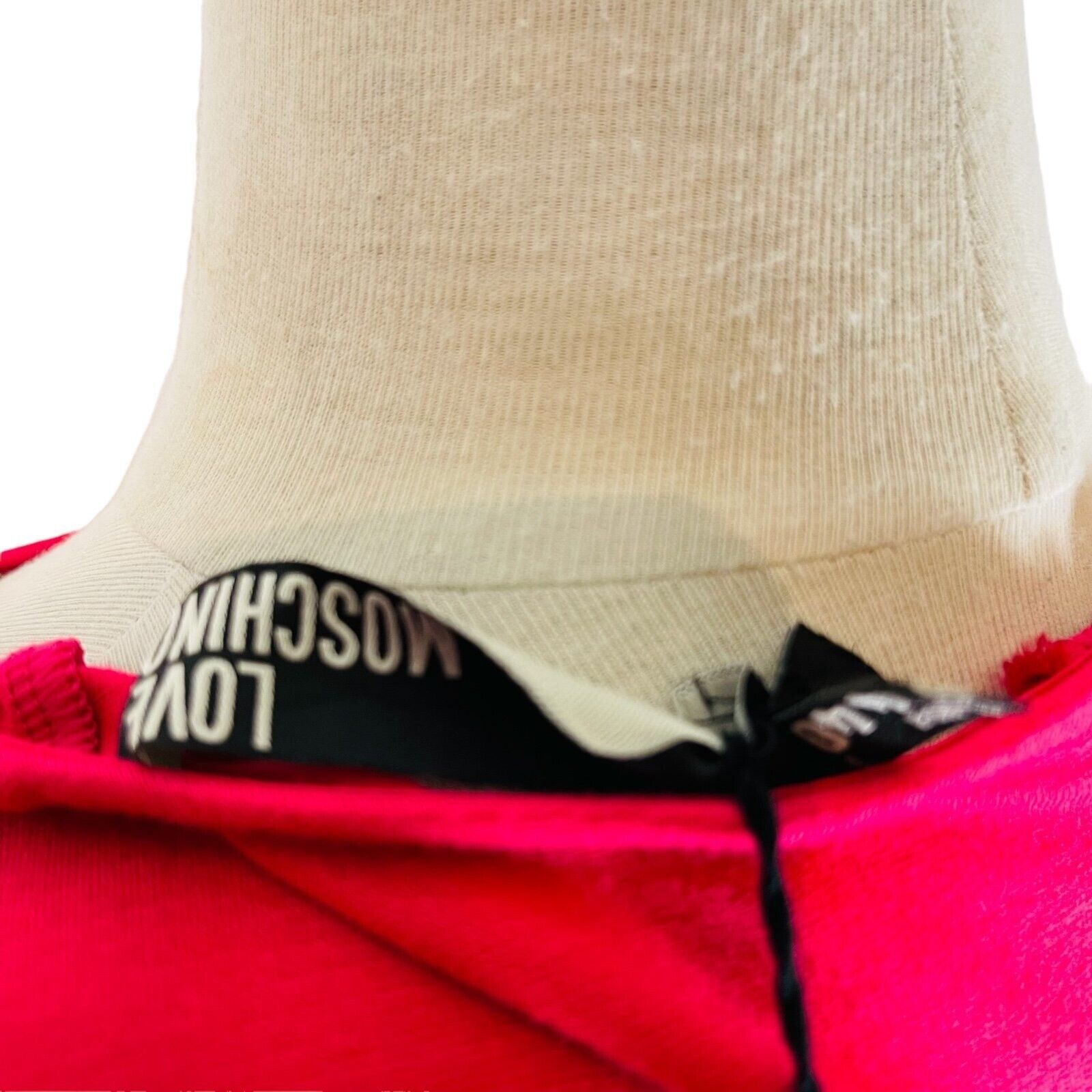 Love Moschino Moschino Red Bodycon Dress Size S / US 4 / IT 40 - 5 Thumbnail