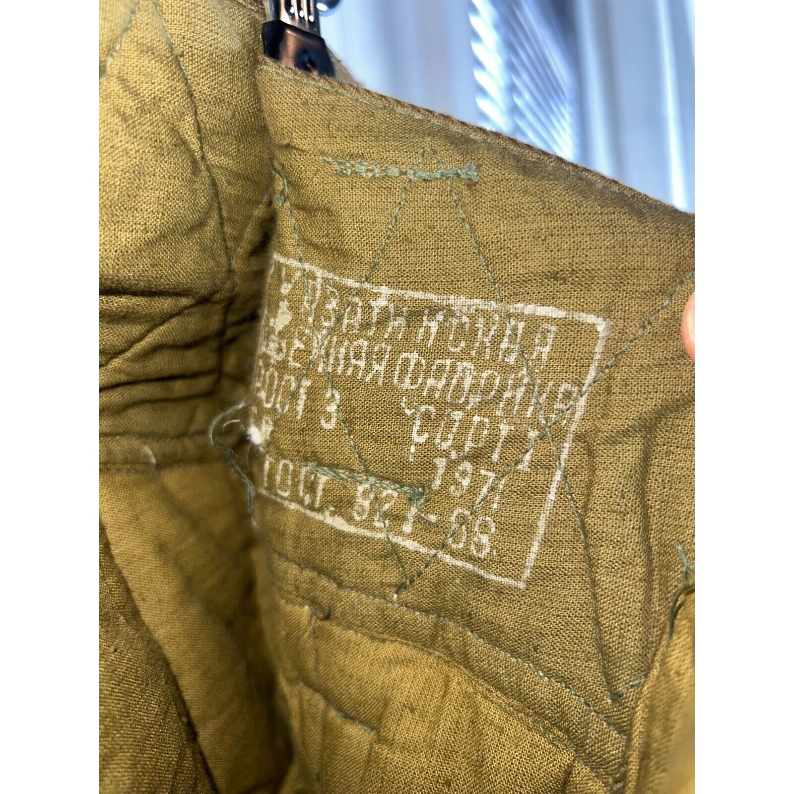 Vintage Vintage Men's 1970s Winter Brown Insulated Russian Army Pant Size US 36 / EU 52 - 3 Thumbnail