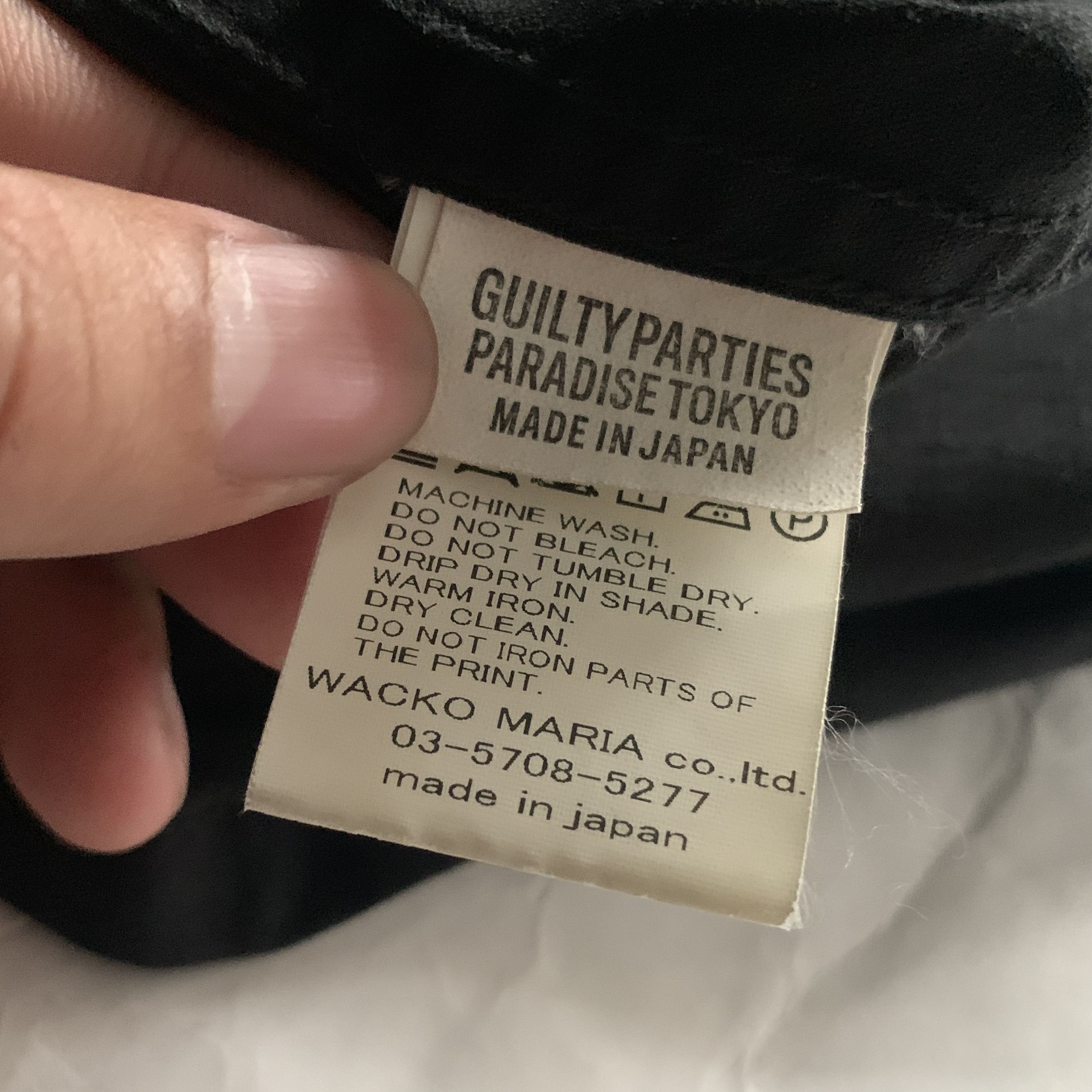 Wacko Maria Wacko Maria x The Guilty Parties Fatigue Jkt Size US L / EU 52-54 / 3 - 7 Thumbnail