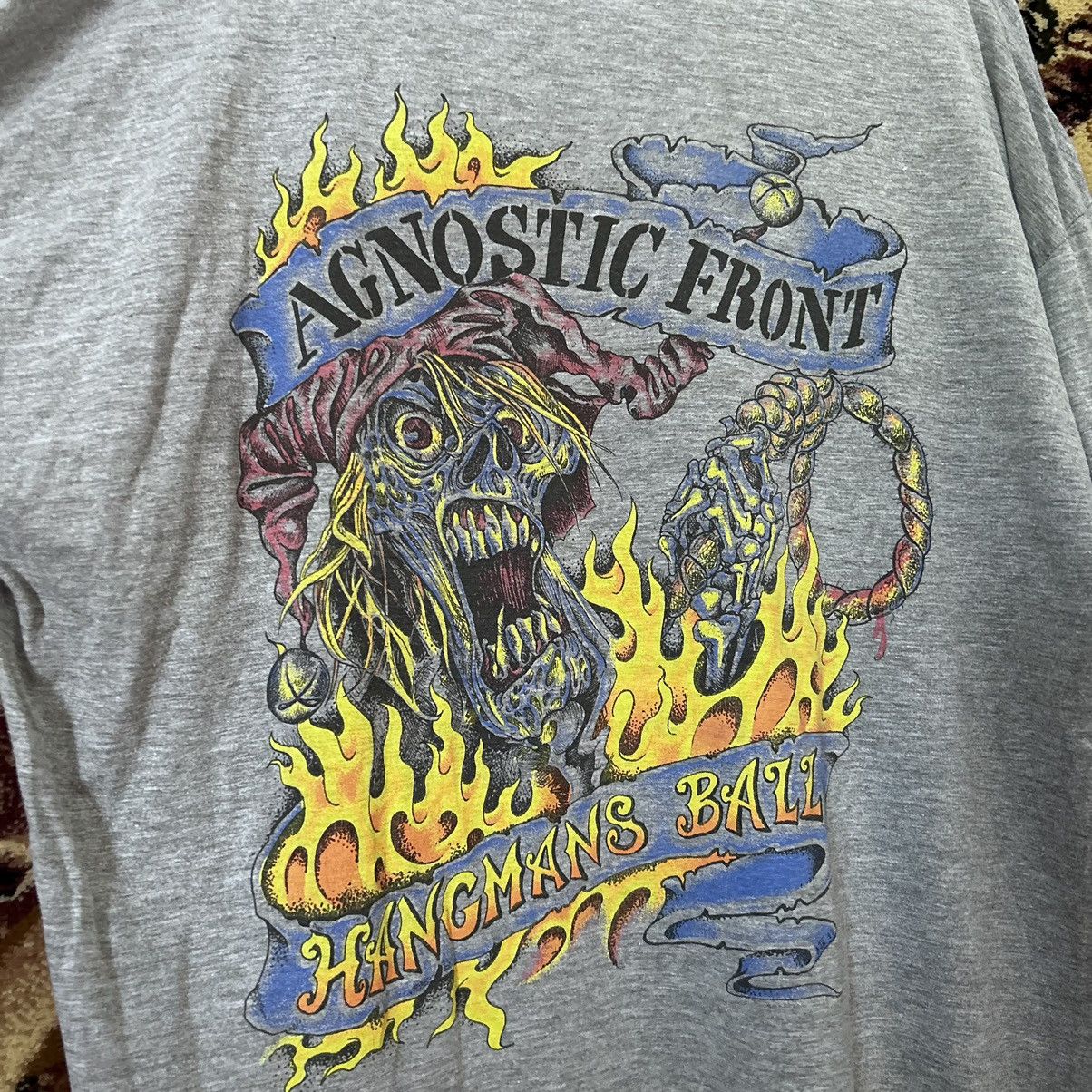 Band Tees 1992 Vintage Agnostic front Hangman’s Ball Tee Ls shirt Size US XL / EU 56 / 4 - 6 Thumbnail