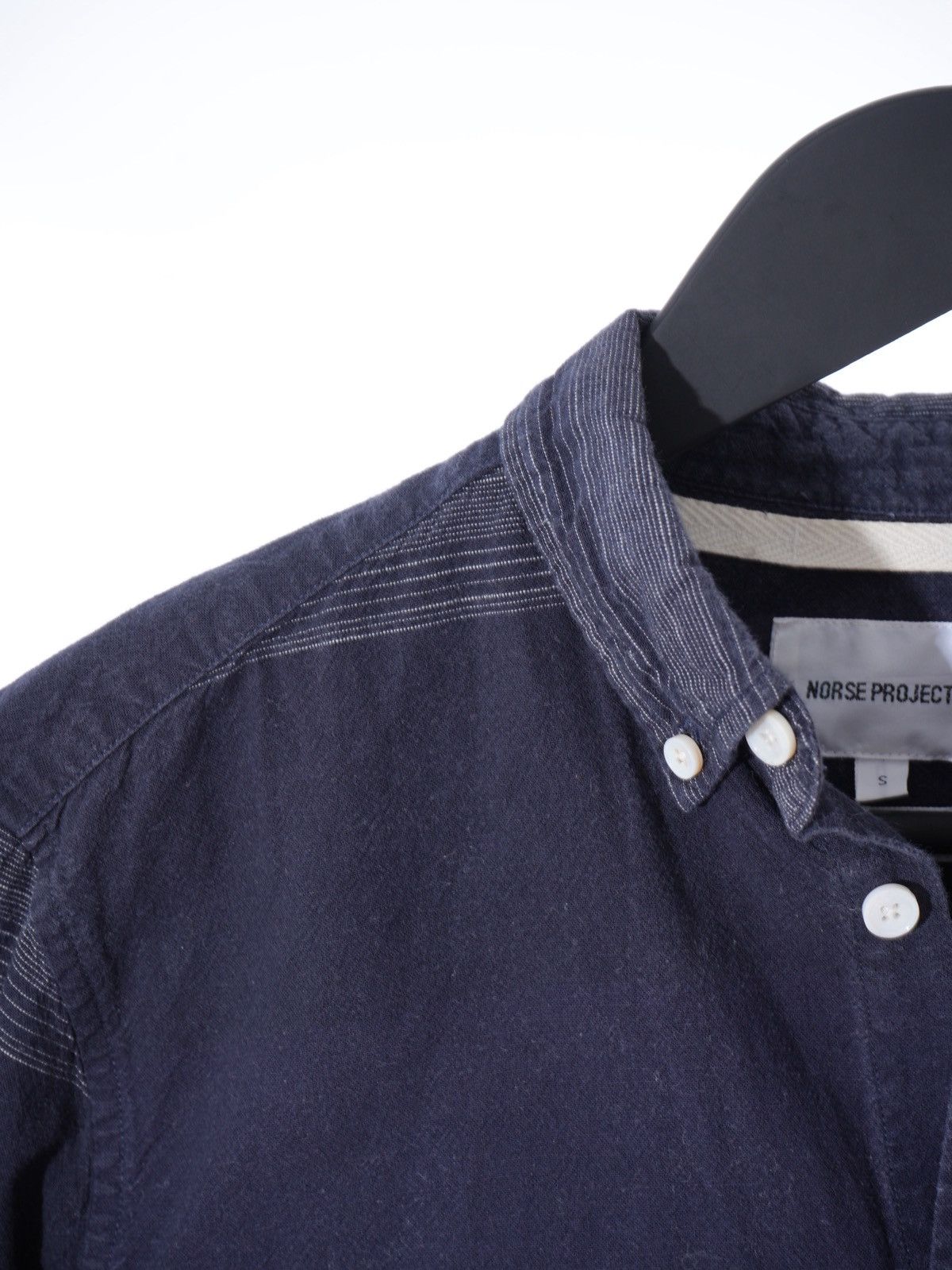 Norse Projects Norse Projects Anton Slub Stripe Cotton Shirt long sleeve Size US S / EU 44-46 / 1 - 2 Thumbnail