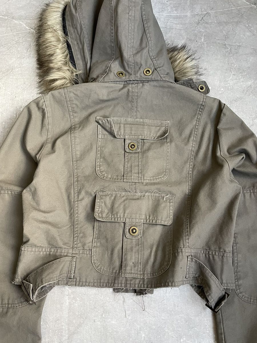 Yohji Yamamoto Green Fur Jacket Vintage Military Style hysteric glamour y2k Size US S / EU 44-46 / 1 - 12 Thumbnail