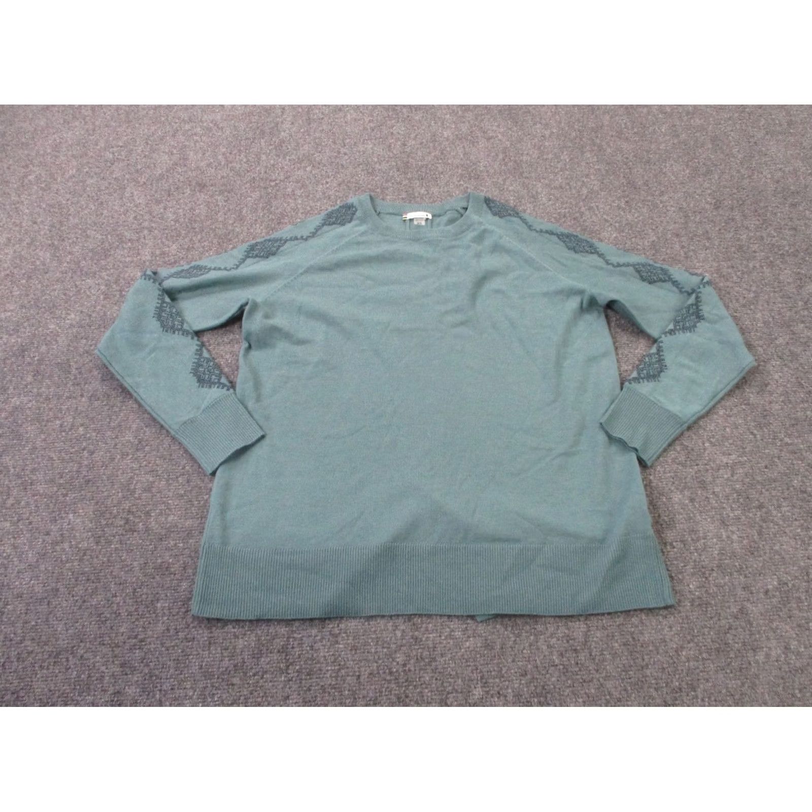 Smartwool Smartwool Sweater Womens XS Wool Golf Outdoors Pullover Cut Out Casual Blue Size XS / US 0-2 / IT 36-38 - 2 Thumbnail