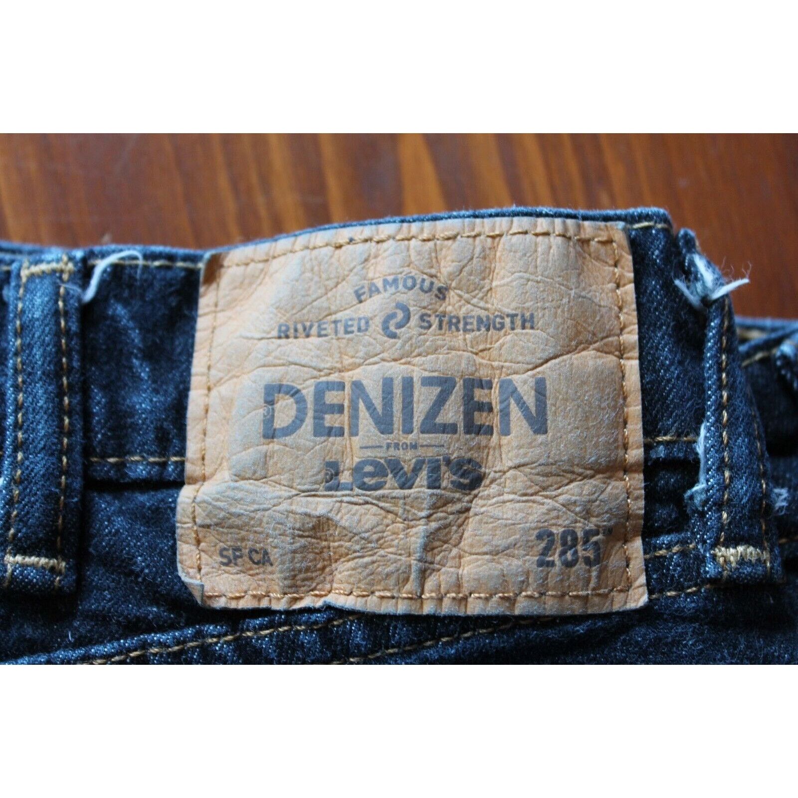 Levi's DENIZEN from Levi's Men's 285 Relaxed Jeans-Denim Blue 38x32 Size US 38 / EU 54 - 2 Thumbnail