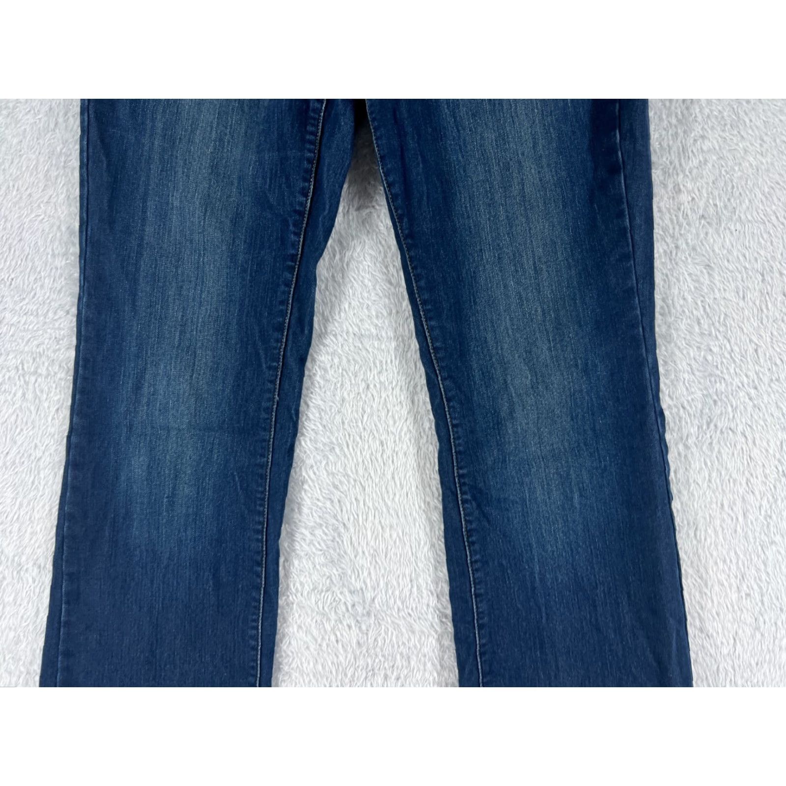 Vintage Sonoma Jeans Womens 4 Blue Denim Bootcut Low Rise Cotton Blend 28x32 Size 27" / US 4 / IT 40 - 3 Thumbnail