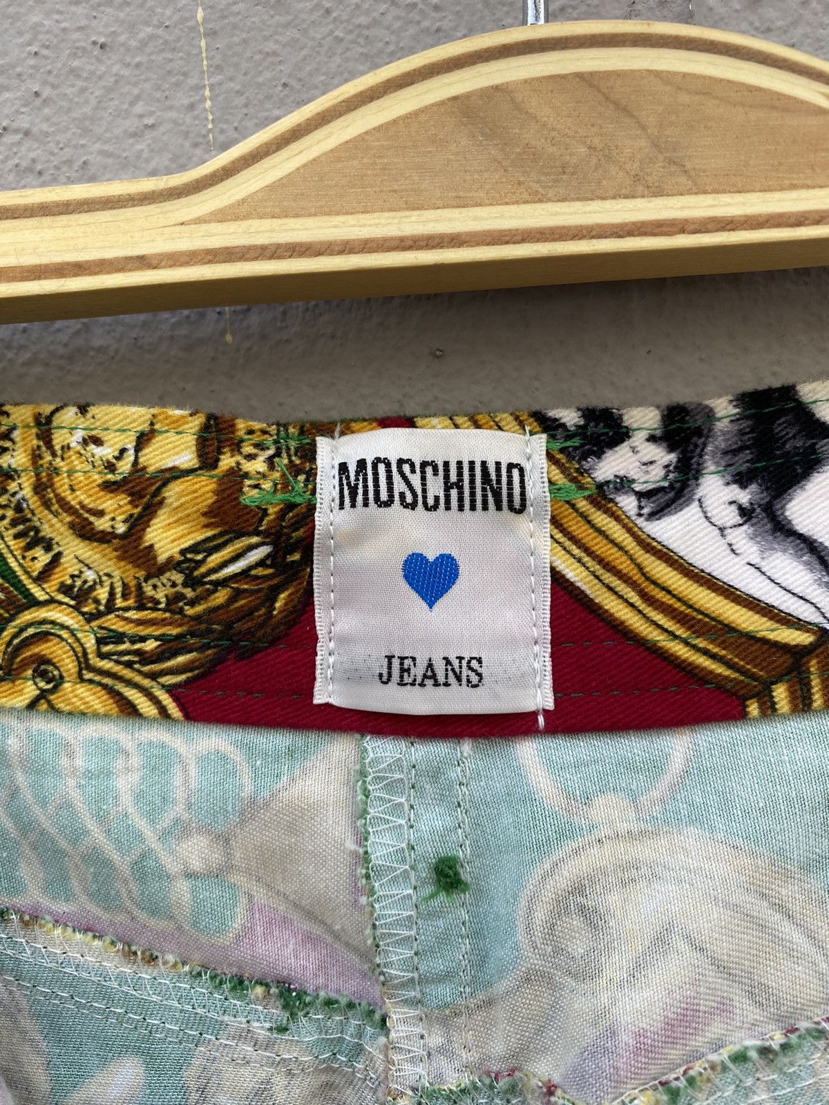Moschino Moshino Jeans Fullprint Mini Skirt Size 24" / US 00 / IT 34 - 11 Thumbnail