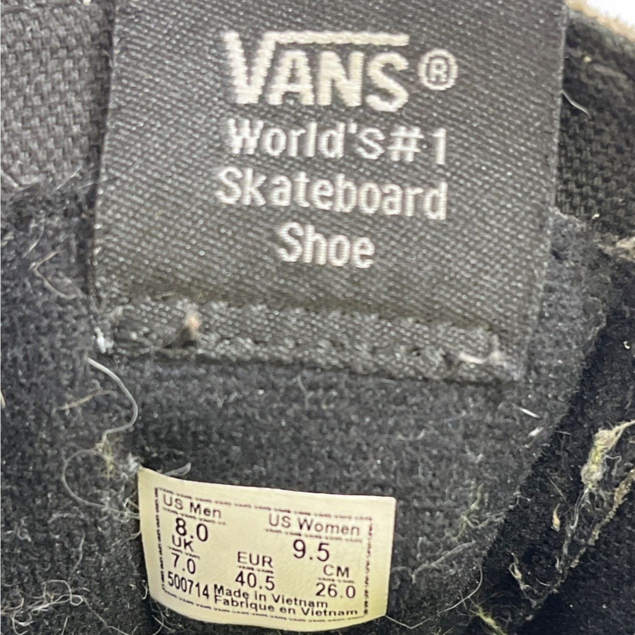 Vans Van's Women's Beige Rose Design Shoes/Sneakers Size 9.5 SKU Size US 9.5 / IT 39.5 - 7 Thumbnail