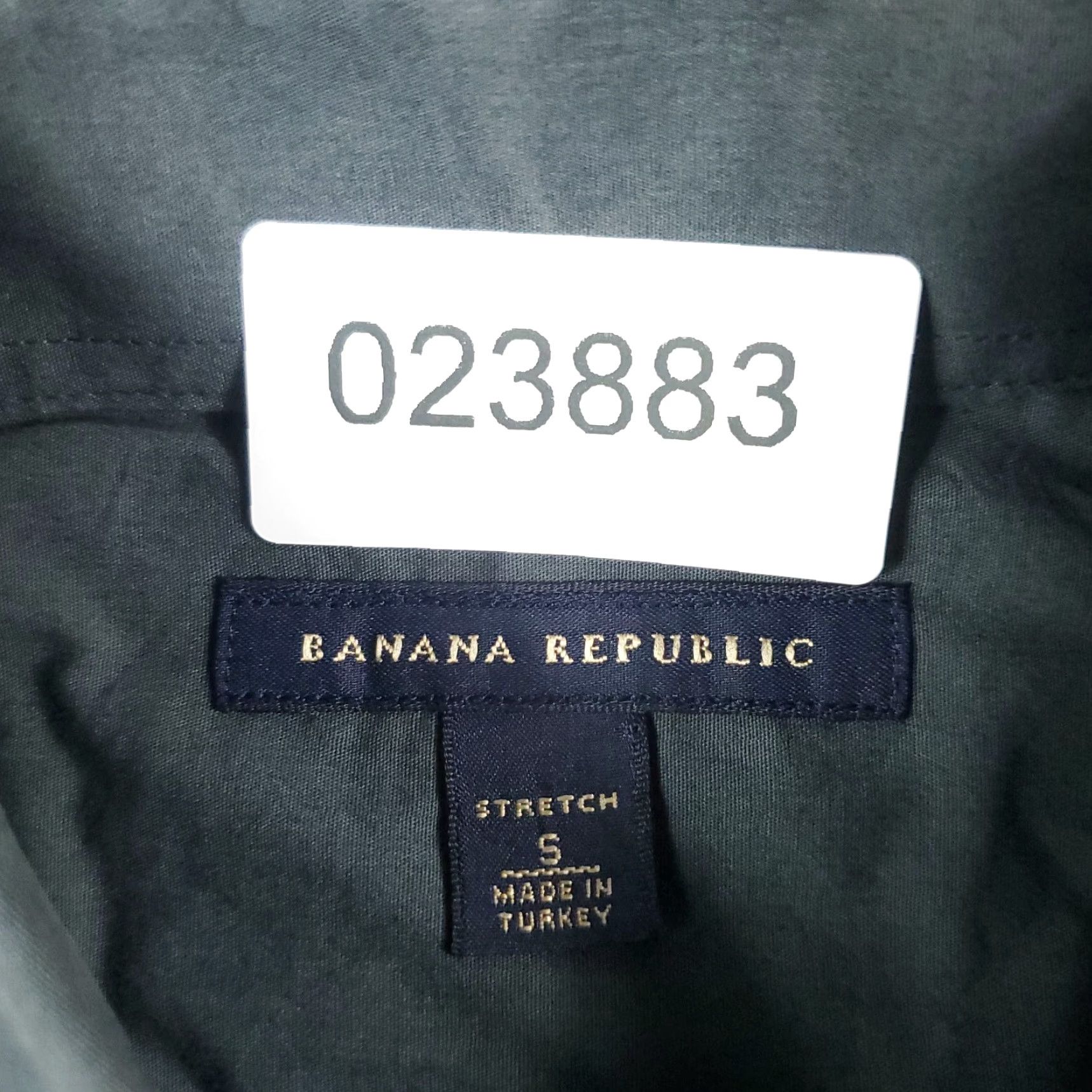 Banana Republic Banana Republic Shirt Small Gray Plaid Button-Up Long Sleeve Casual Office Wear Mens Size US S / EU 44-46 / 1 - 8 Thumbnail