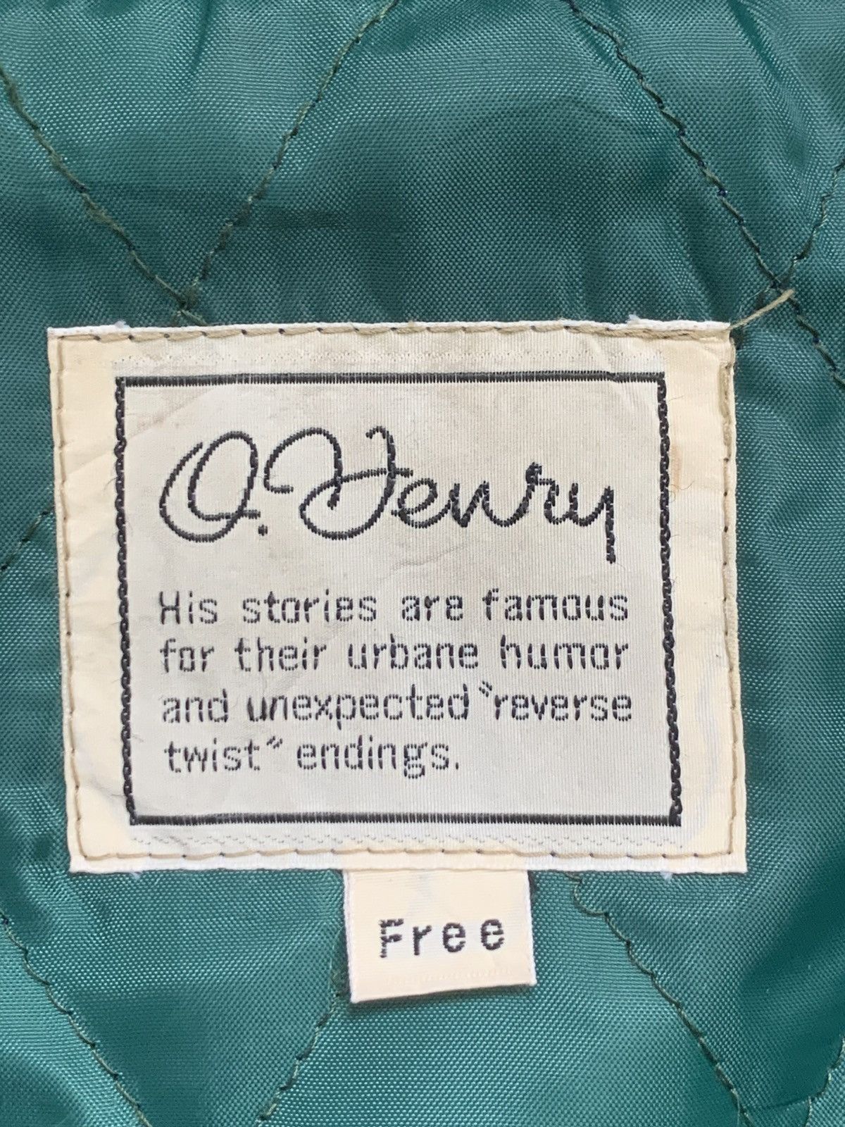 Vintage Rare Design Vintage O. Henry Collection Varsity Jacket Size US XL / EU 56 / 4 - 4 Thumbnail
